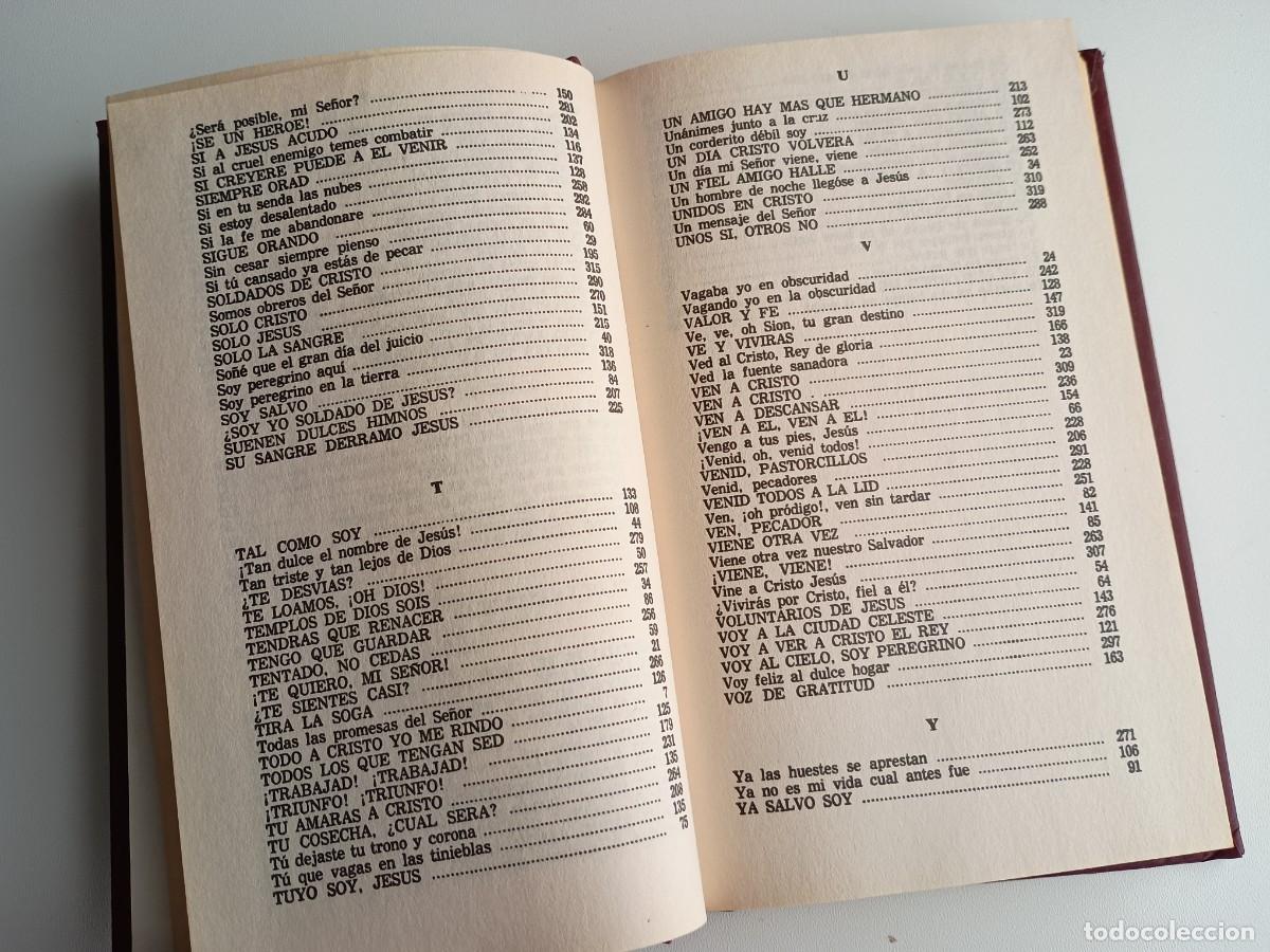Libros de segunda mano: HIMNOS DE GLORIA Y TRIUNFO - EDITORIAL VIDA - Foto 9