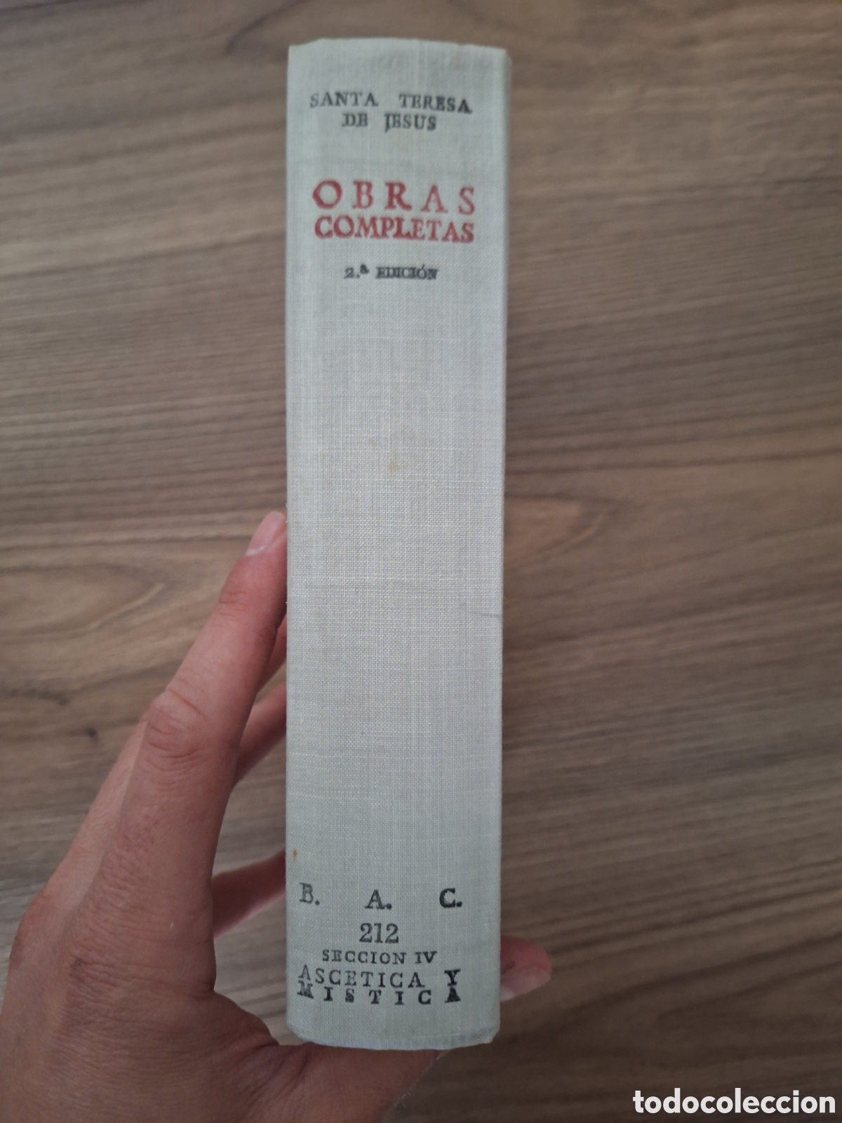 Libros de segunda mano: BAC, Obras completas de Santa Teresa - Foto 1