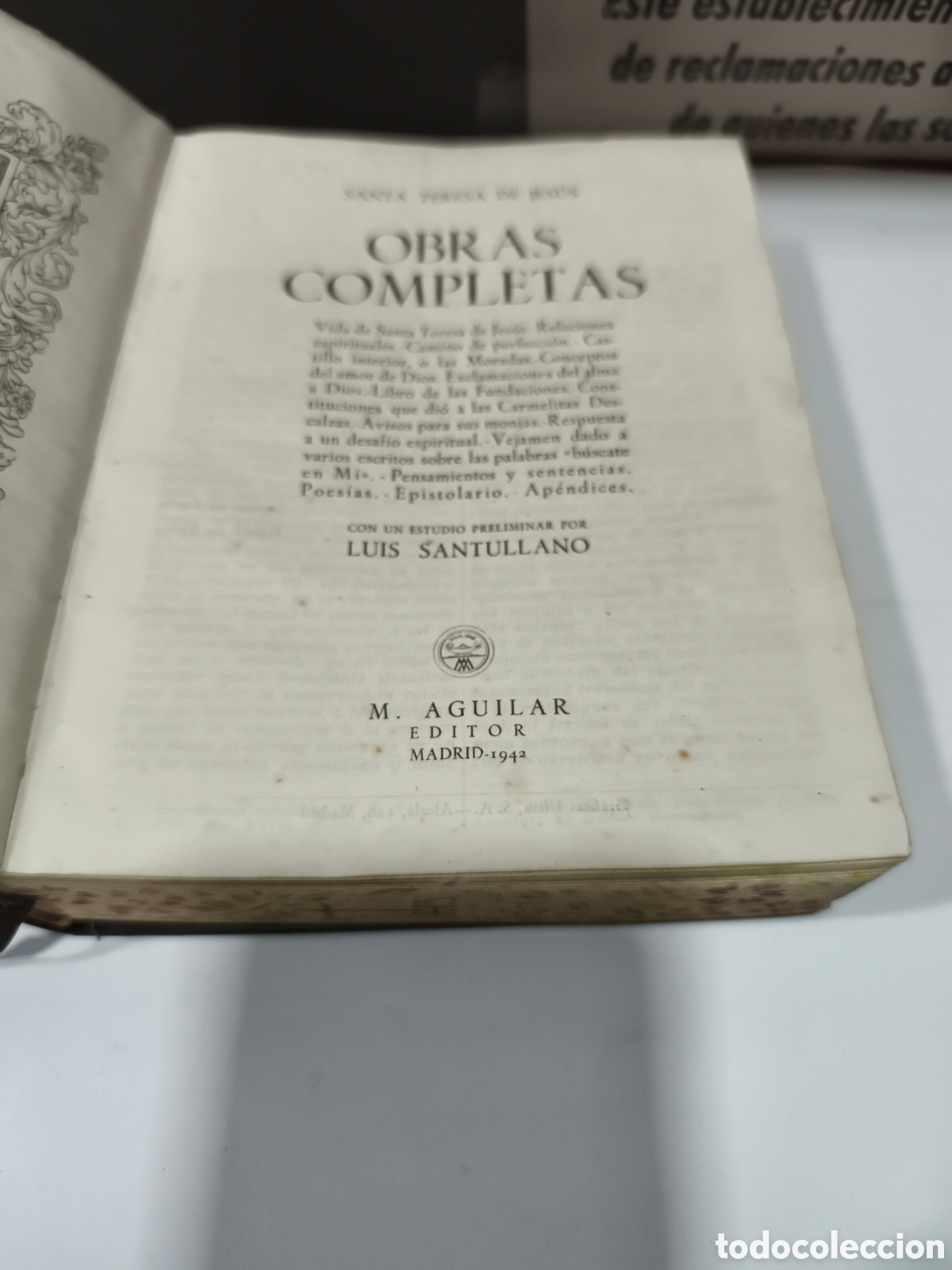 Libros de segunda mano: Santa Teresa de jesus - Foto 5