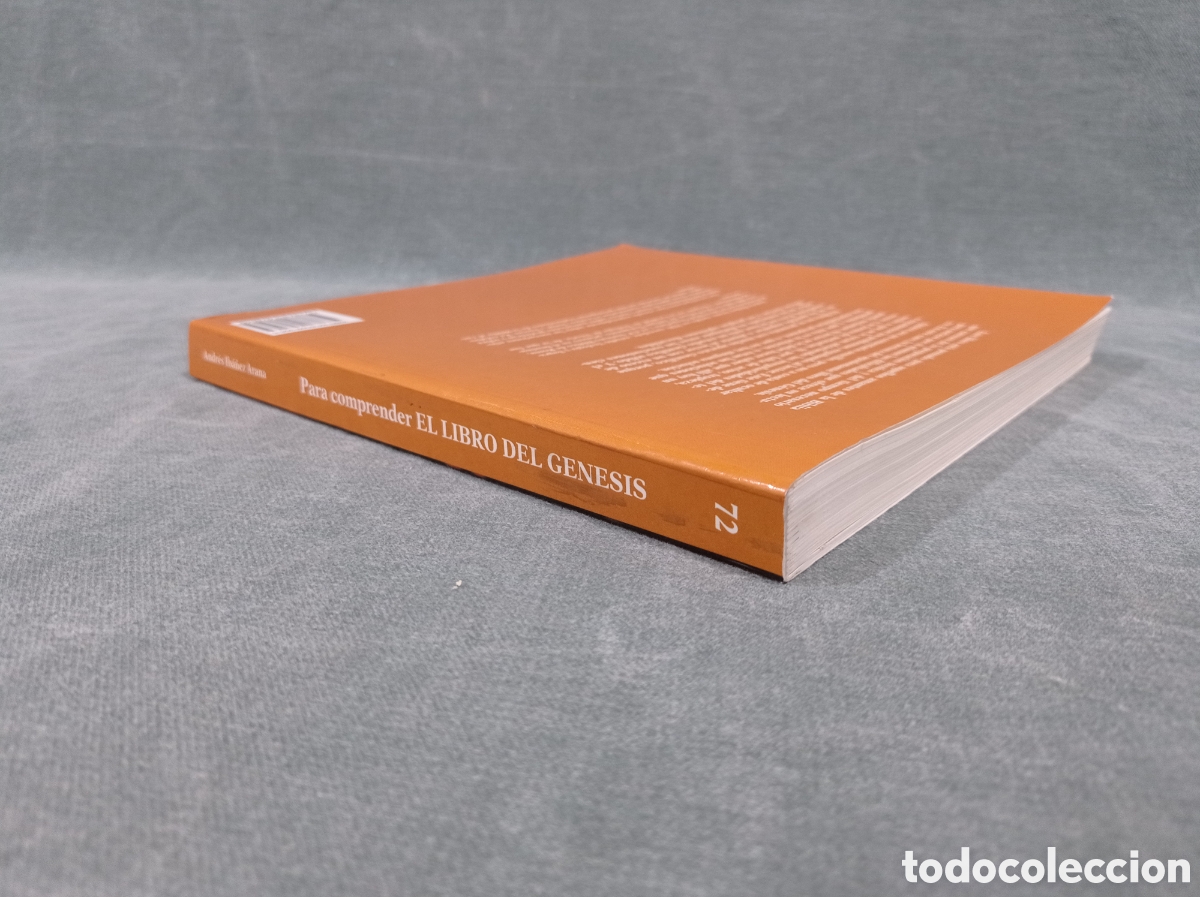 Libros de segunda mano: PARA COMPRENDER EL LIBRO DEL G&Eacute;NESIS - ANDR&Eacute;S IB&Aacute;&Ntilde;EZ ARANA - Foto 3