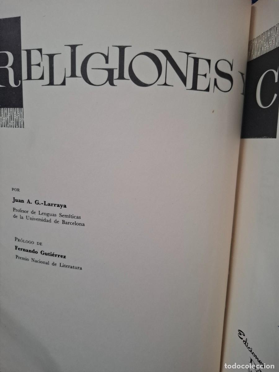 Libros de segunda mano: religiones y creencias Juan A G Larraya - Foto 3