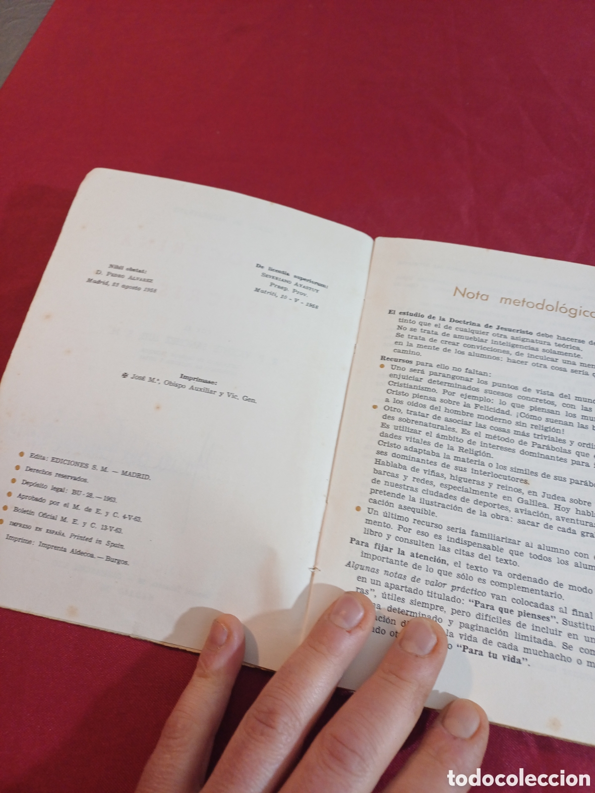 Libros de segunda mano: LIBRO, DOCTRINA DE JESUCRISTO, 1963 - Foto 5