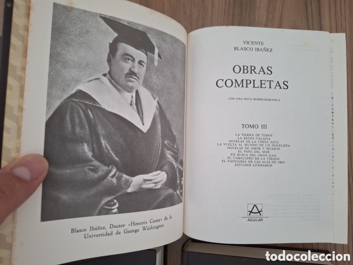Libros de segunda mano: BLASCO IBA&Ntilde;EZ, Obras completas (6 vols) - Foto 7