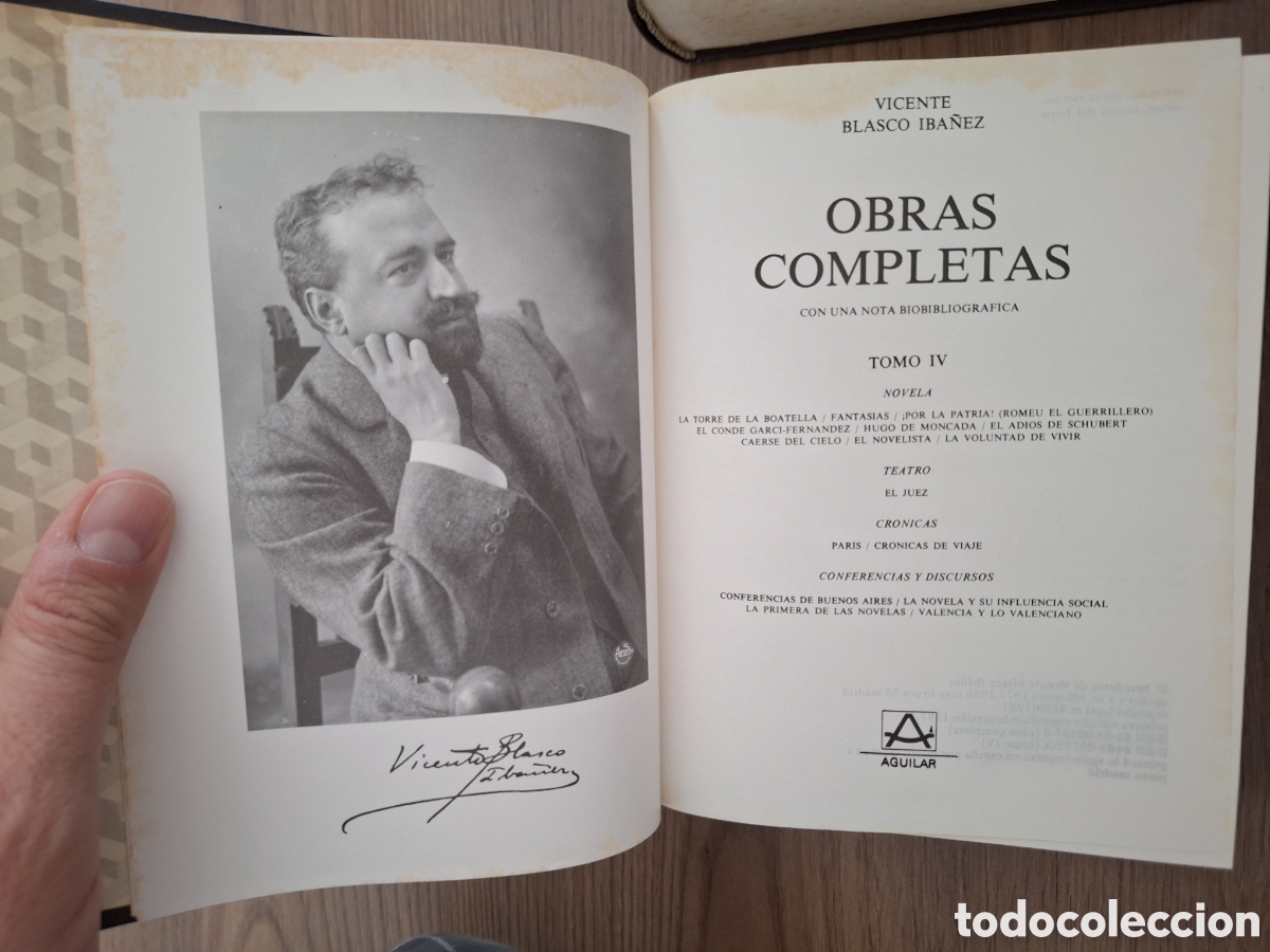 Libros de segunda mano: BLASCO IBA&Ntilde;EZ, Obras completas (6 vols) - Foto 8