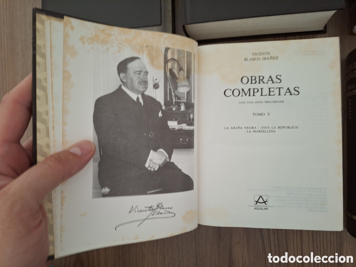 Libros de segunda mano: BLASCO IBA&Ntilde;EZ, Obras completas (6 vols) - Foto 9