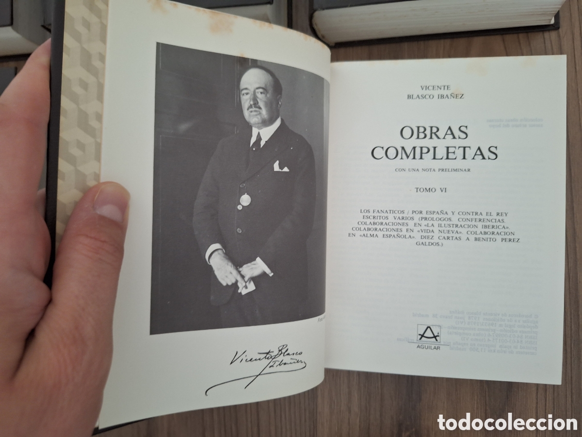 Libros de segunda mano: BLASCO IBA&Ntilde;EZ, Obras completas (6 vols) - Foto 10