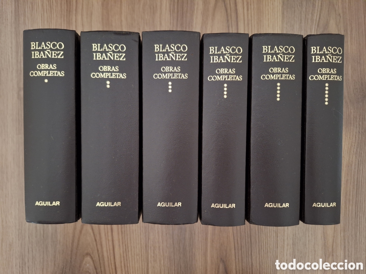 Libros de segunda mano: BLASCO IBA&Ntilde;EZ, Obras completas (6 vols) - Foto 1