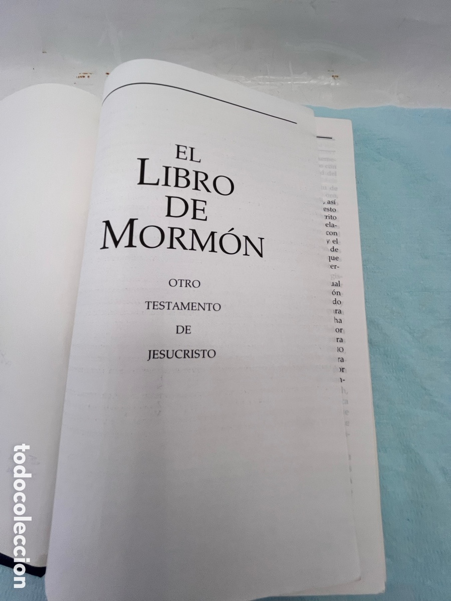 Libros de segunda mano: EL LIBRO DE MORM&Oacute;N - otro testamento de Jesucristo - Foto 3