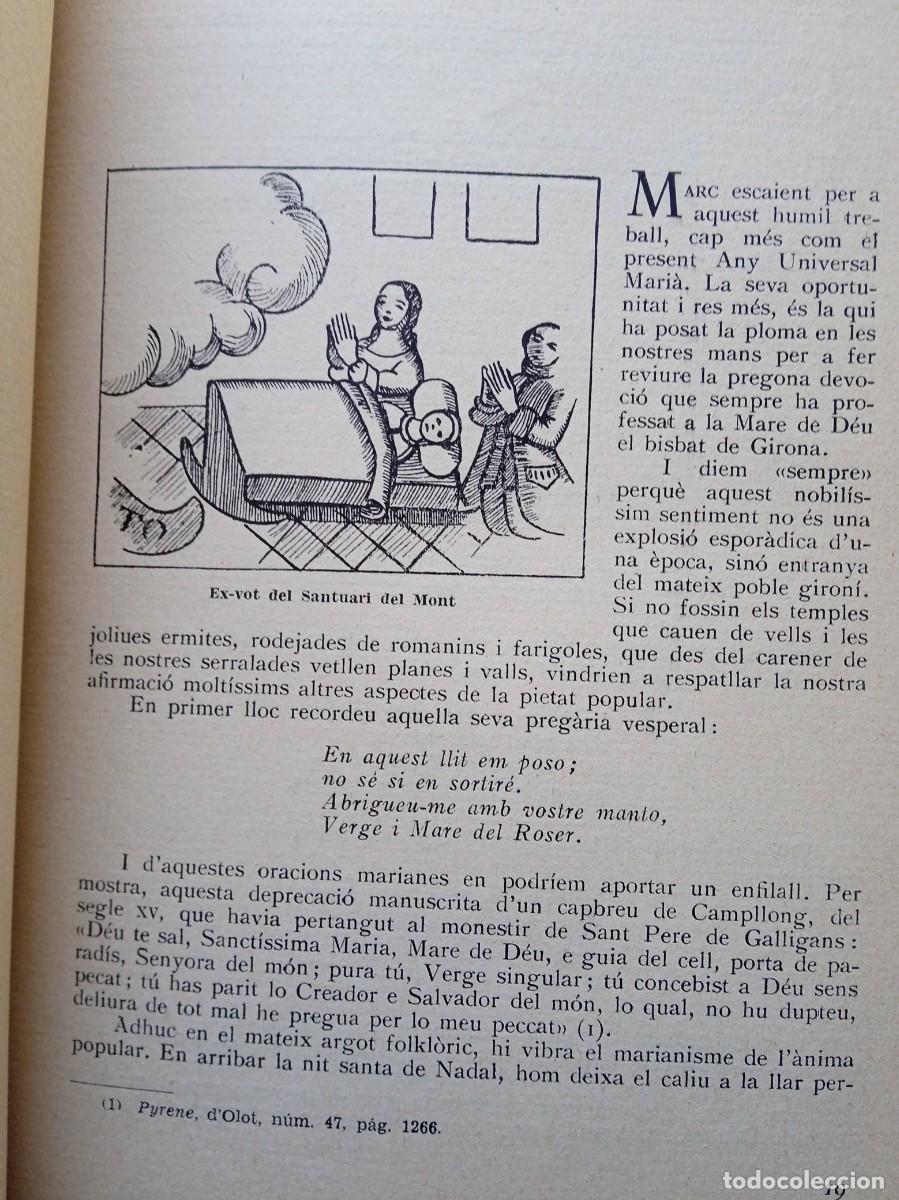 Libros de segunda mano: Girona Bisbat Mar&iacute;a 1954 - Foto 12