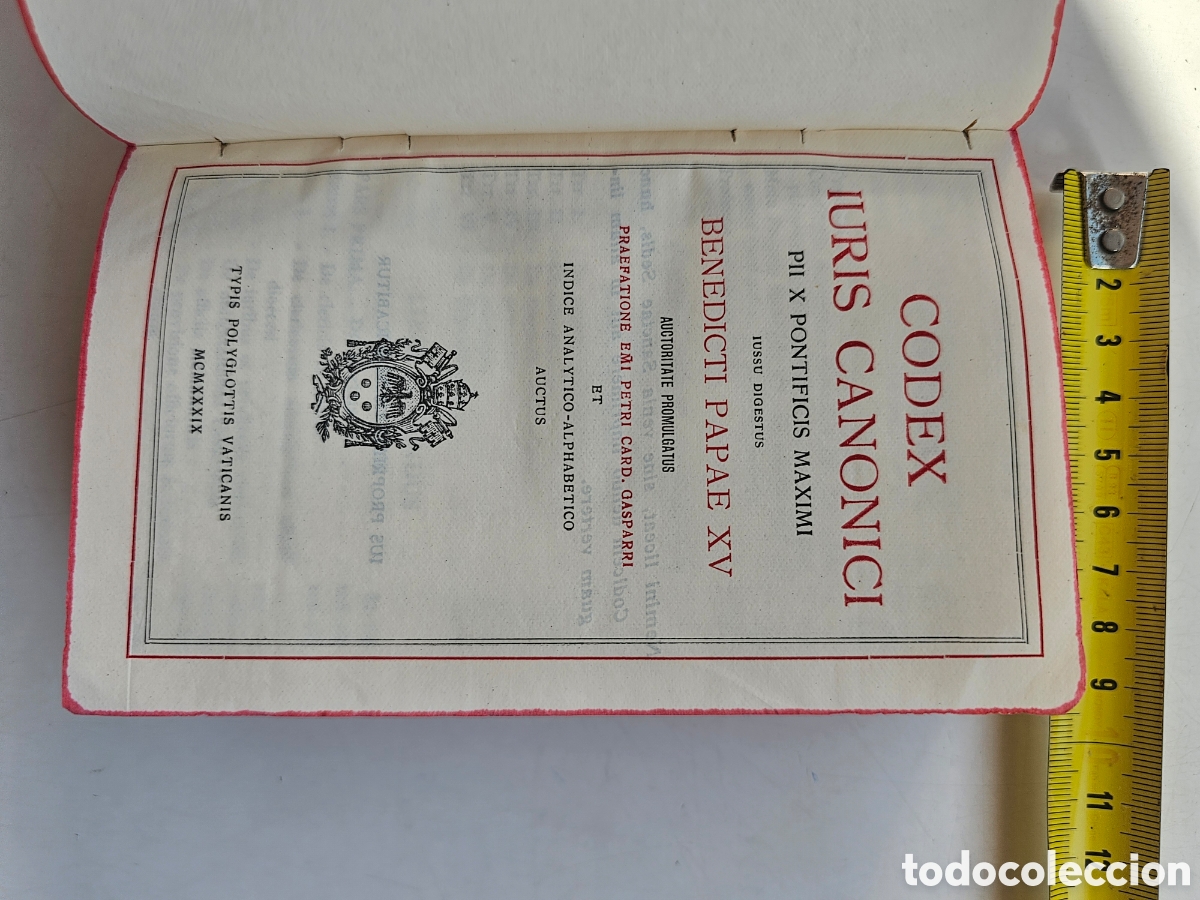 Libros de segunda mano: Libro Codex Iuris Canonici 1939 - Foto 3