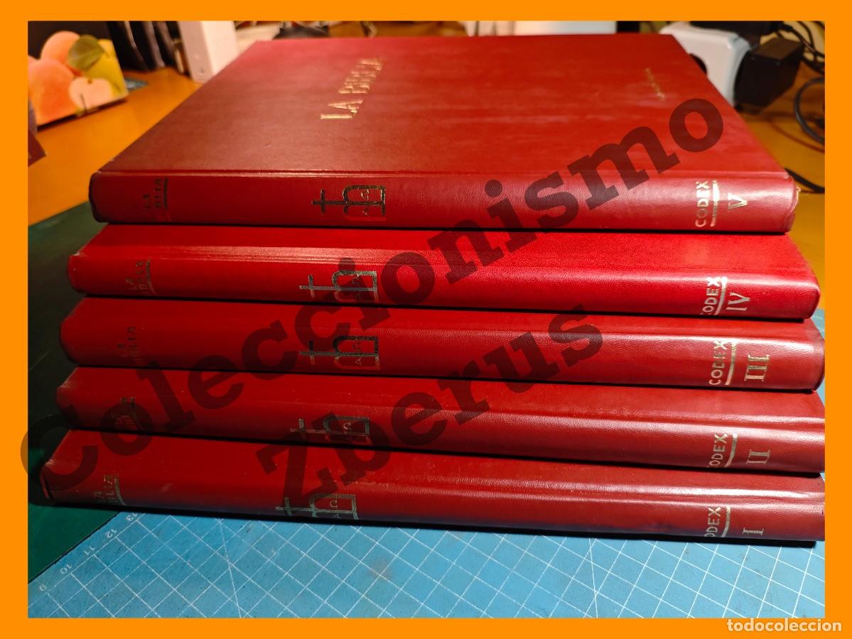 Libros de segunda mano: LA BIBLIA. 5 Tomos . Editorial Codex - Foto 1