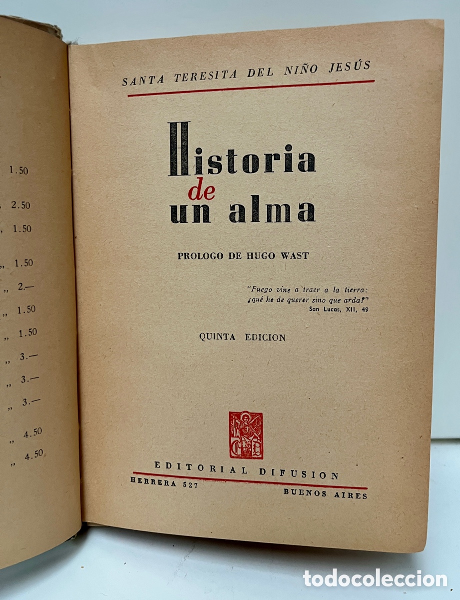 Libros de segunda mano: Historia de un Alma. - Foto 4
