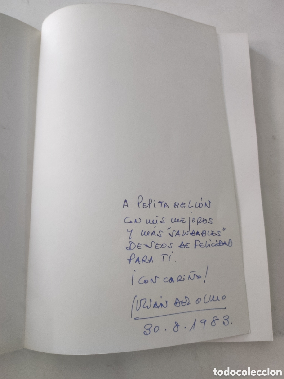 Libros de segunda mano: En vertical. Juli&aacute;n del Olmo. Salmos - Foto 3