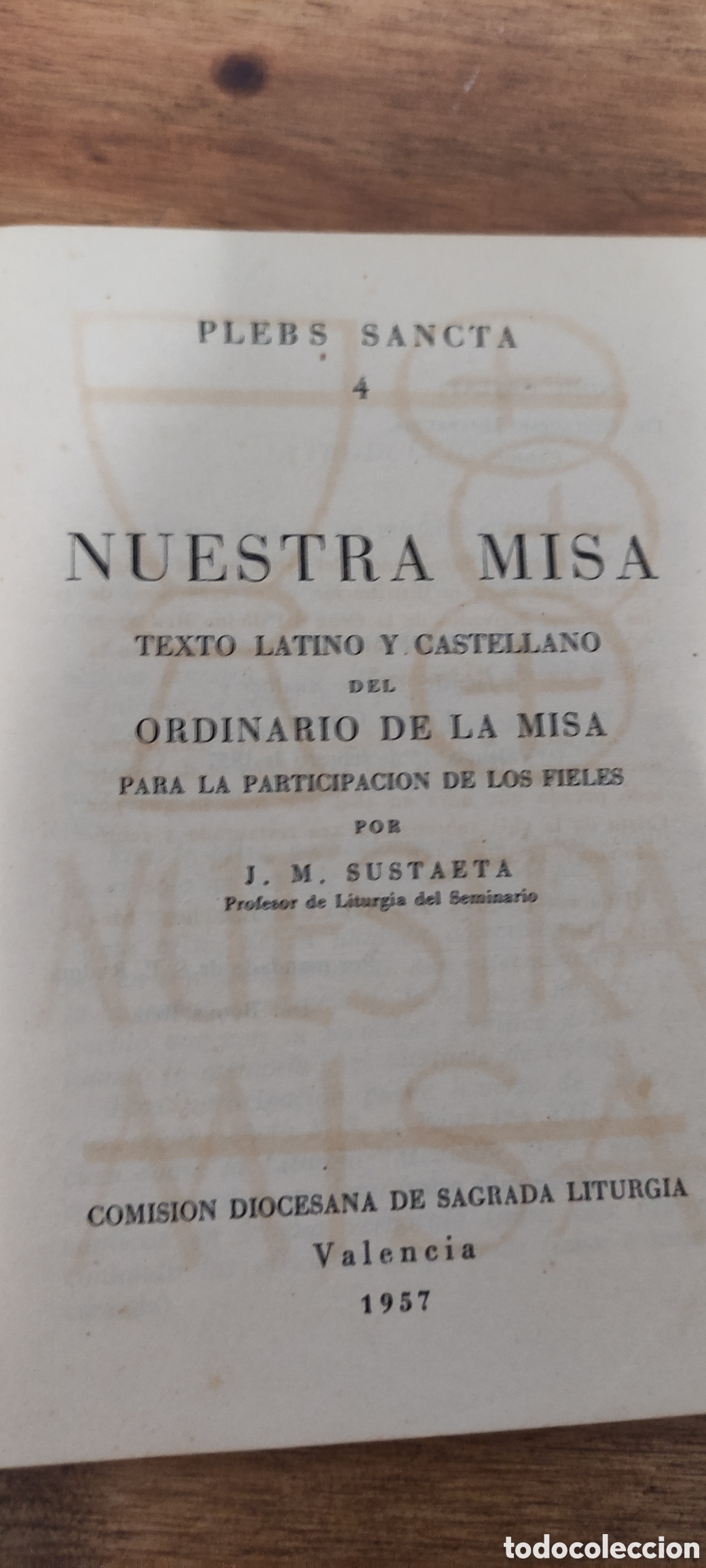 Libros de segunda mano: Libro , Nuestra Misa - Foto 2