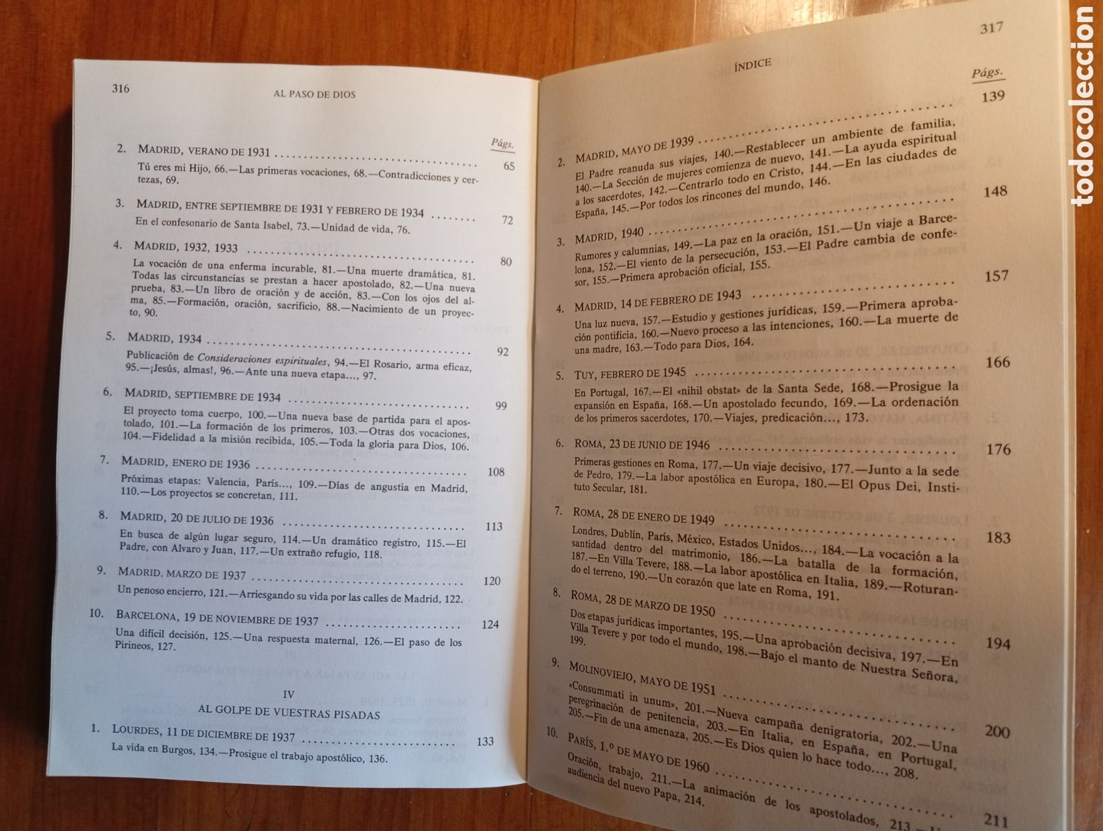 Libros de segunda mano: Al paso de Dios, Fran&ccedil;ois Gondrand - Foto 3
