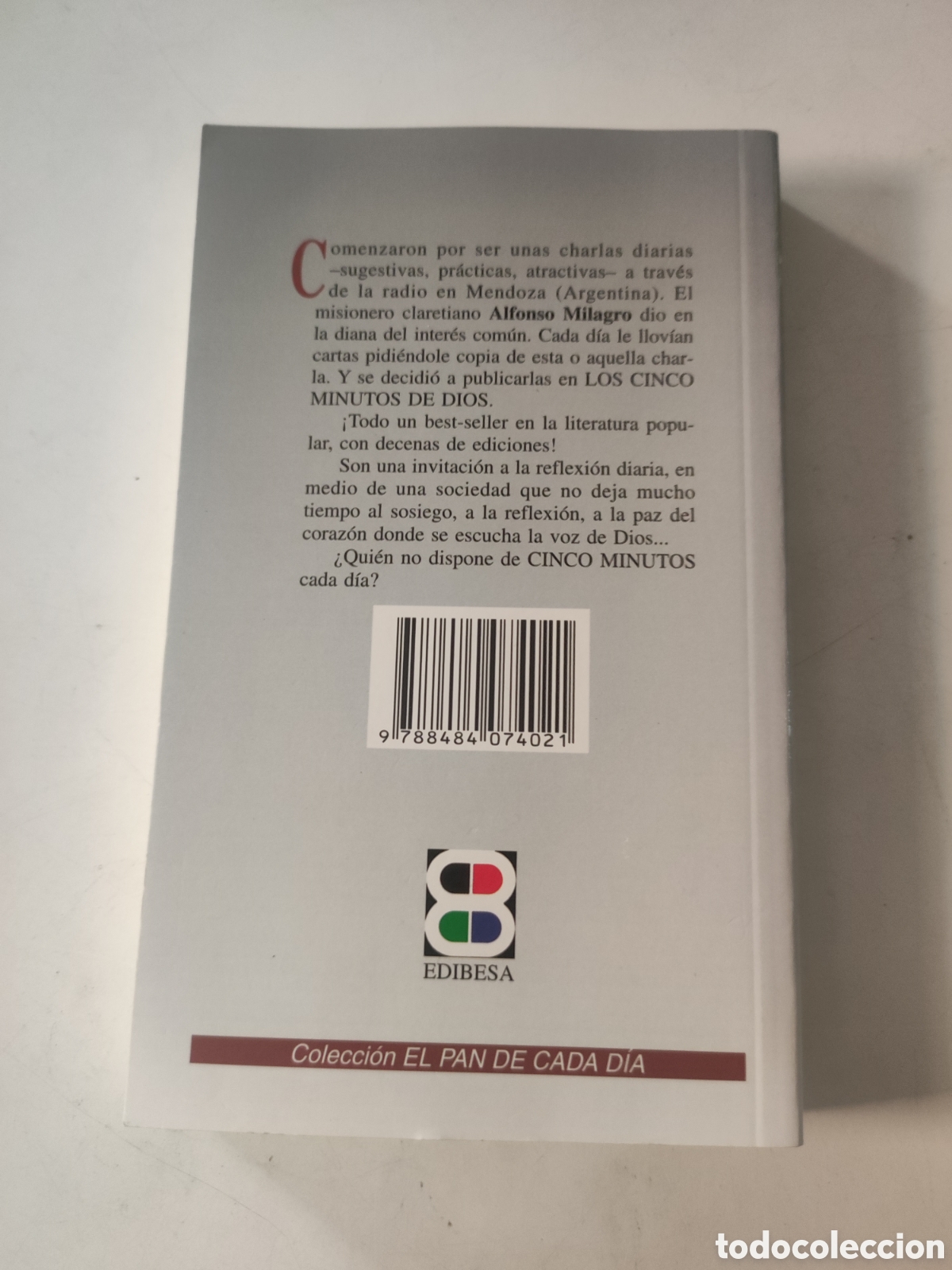 Libros de segunda mano: Los cinco minutos de Dios. - Foto 2