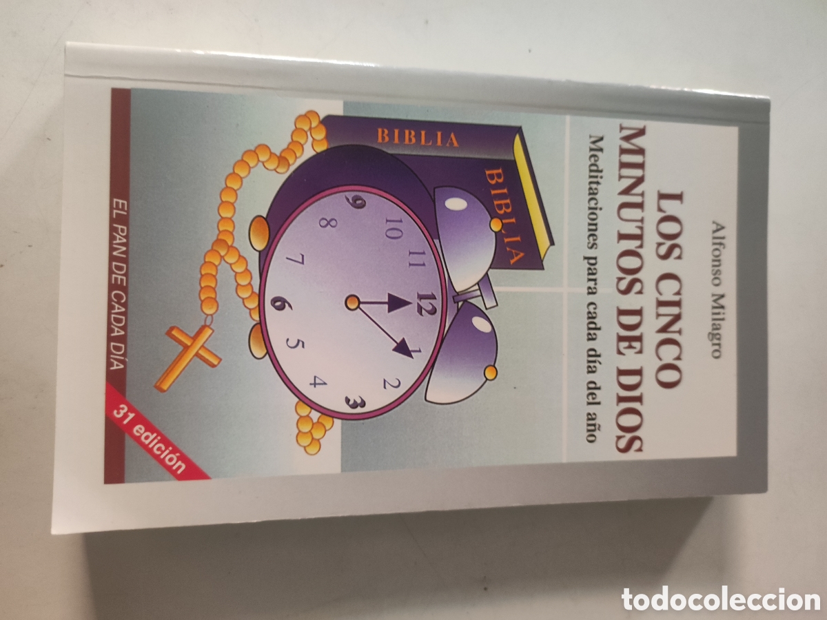 Libros de segunda mano: Los cinco minutos de Dios. - Foto 1