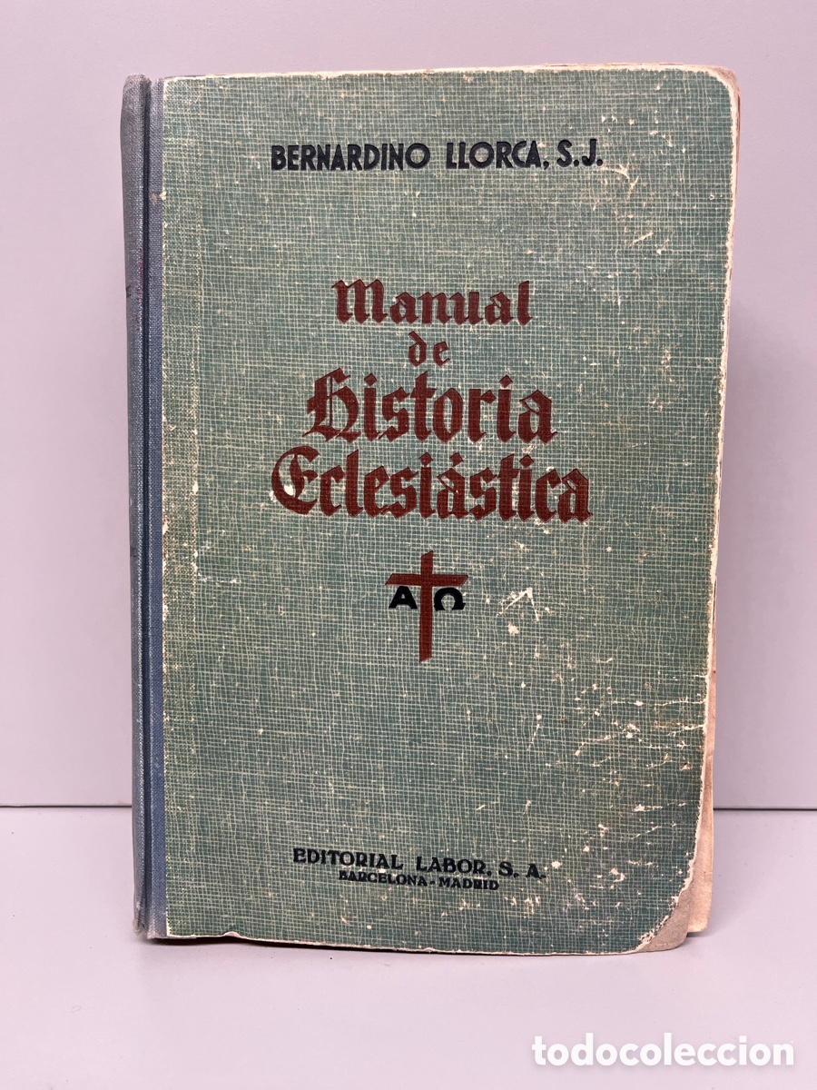 Libros de segunda mano: Manual de historia Eclesi&aacute;stica. - Foto 1