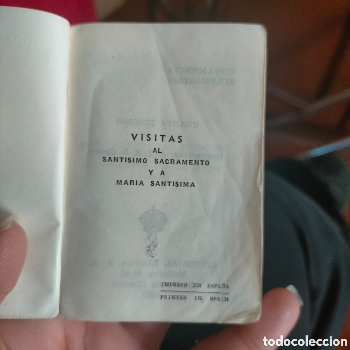 Libros de segunda mano: Libro religioso en miniatura - Foto 2