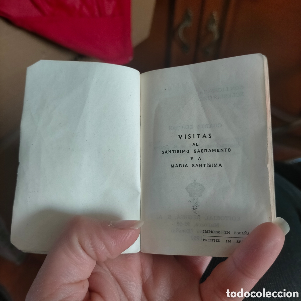 Libros de segunda mano: Libro religioso en miniatura - Foto 1