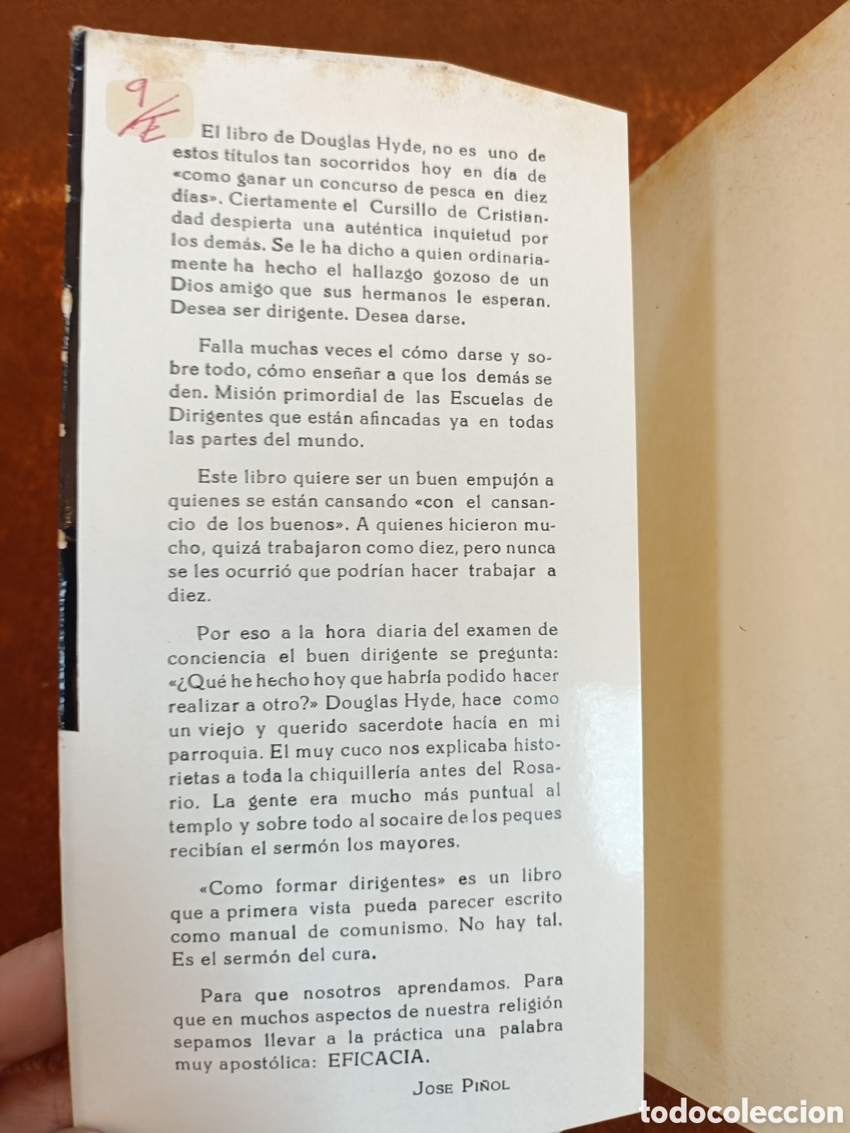 Libros de segunda mano: COMO FORMA DIRIGENTES. DOUGLAS HYDE. - Foto 4