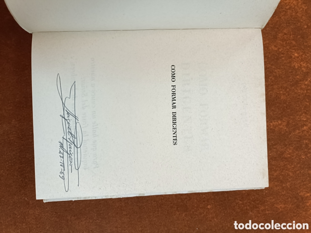 Libros de segunda mano: COMO FORMA DIRIGENTES. DOUGLAS HYDE. - Foto 5