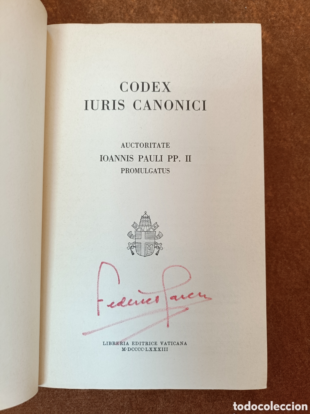 Libros de segunda mano: CODEX IURIS CANONICI. LIBRER&Iacute;A EDITRICE VATICANA. - Foto 4