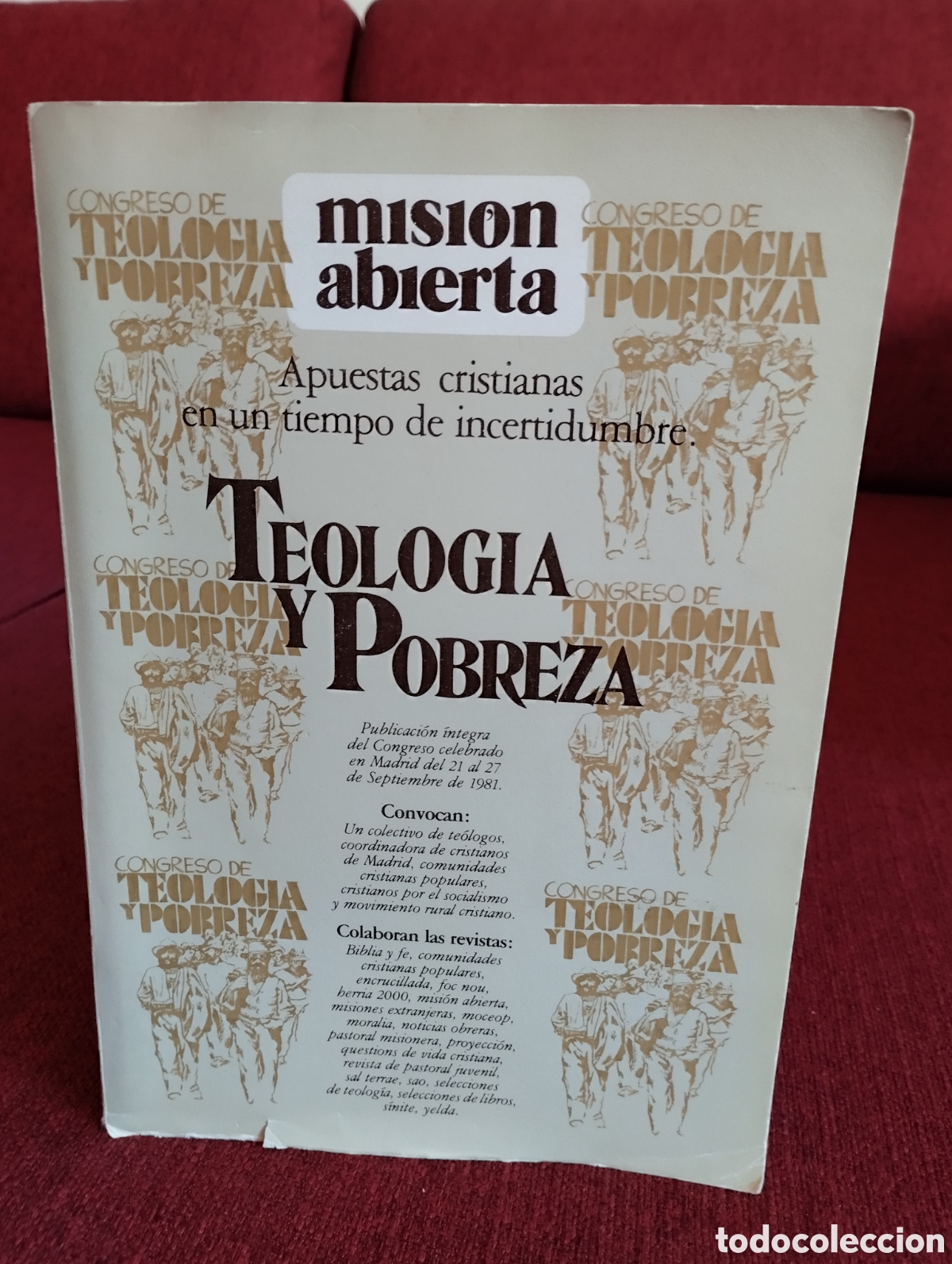 Libros de segunda mano: &rdquo;Teolog&iacute;a y Pobreza&rdquo;. Misi&oacute;n abierta. - Foto 1
