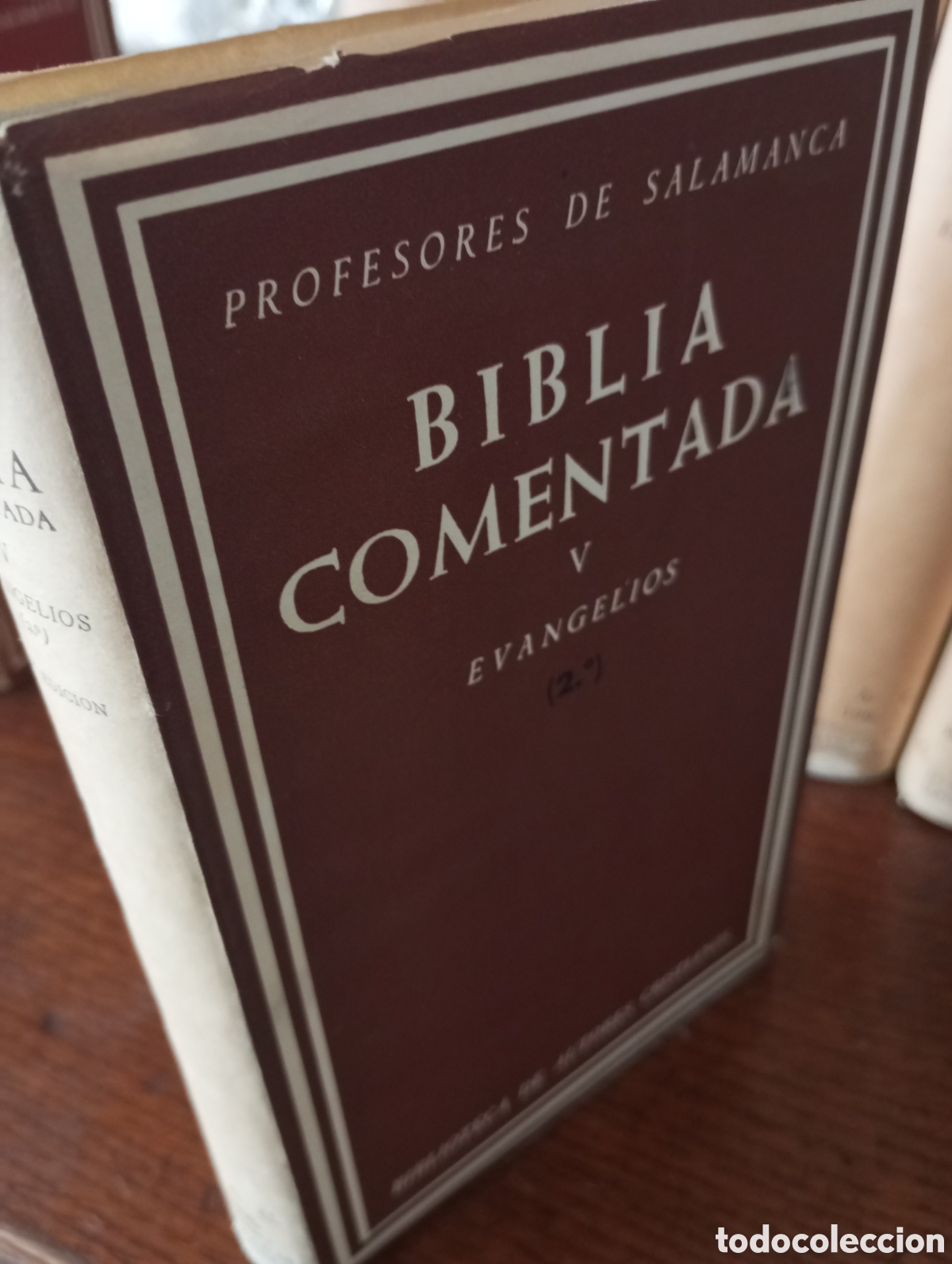 Libros de segunda mano: Biblia Comentada. V Evangelios 2a Ed - Foto 2