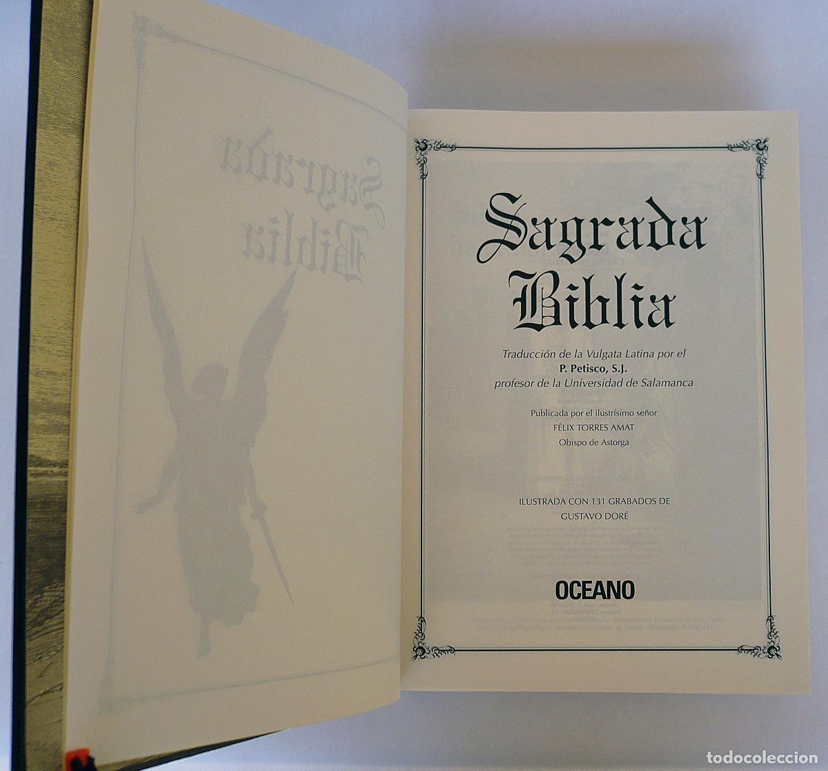 Libros de segunda mano: Sagrada Biblia, editorial Oceano - Foto 6