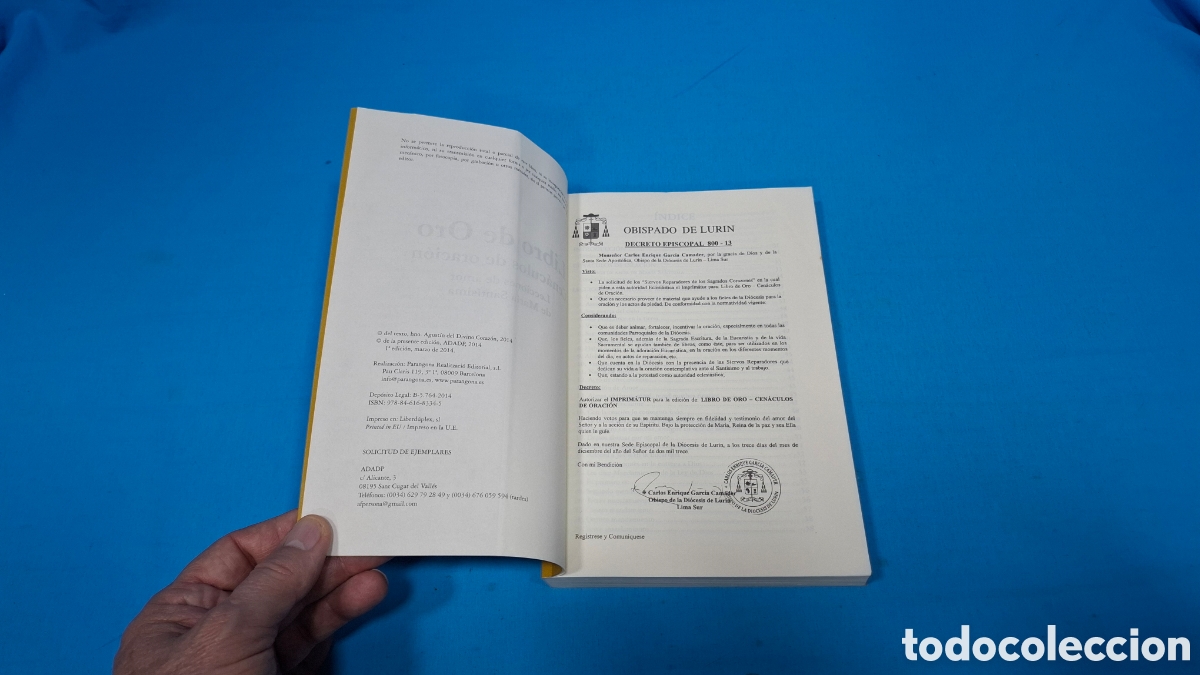 Libros de segunda mano: LIBRO DE ORO - CEN&Aacute;CULOS DE ORACI&Oacute;N - Foto 3