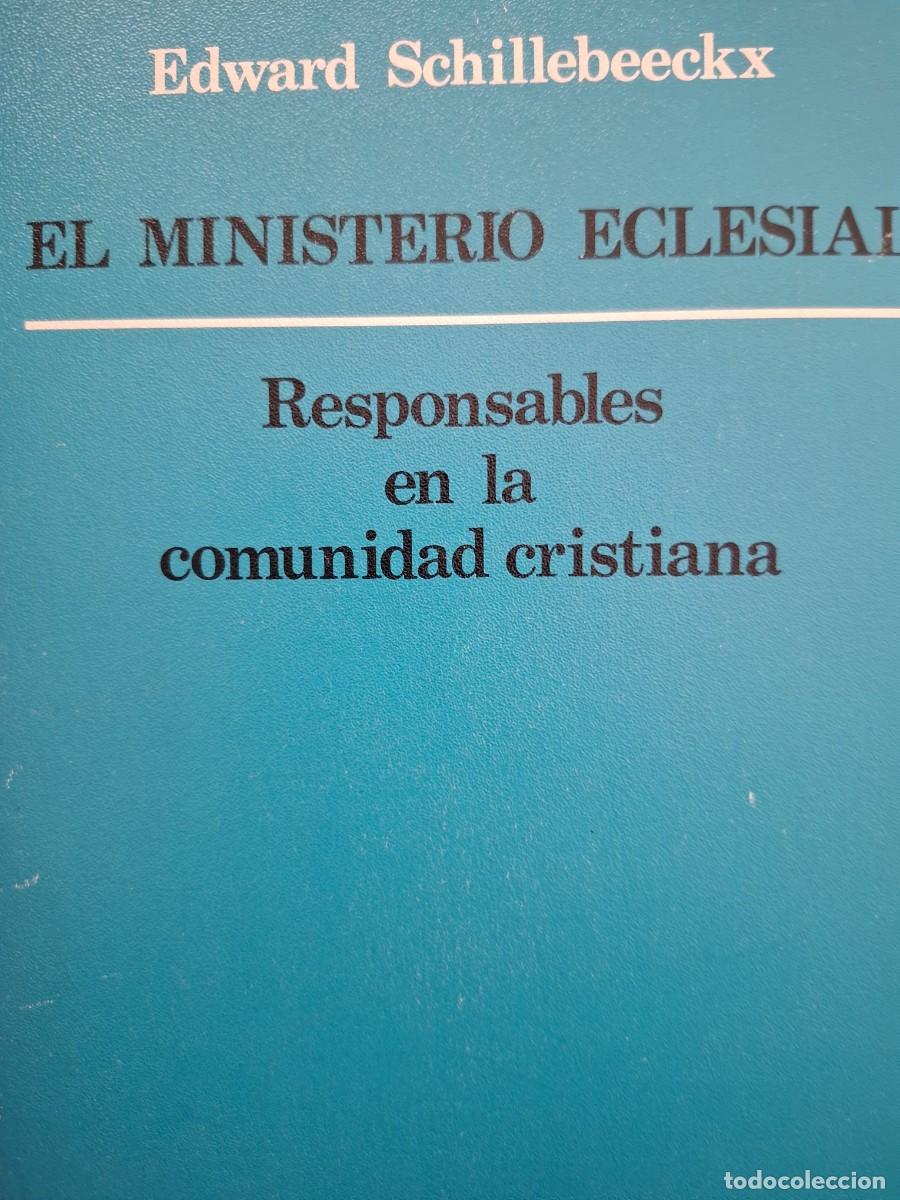 Libros de segunda mano: el ministerio eclesial Edward Schillebeeckx - Foto 1