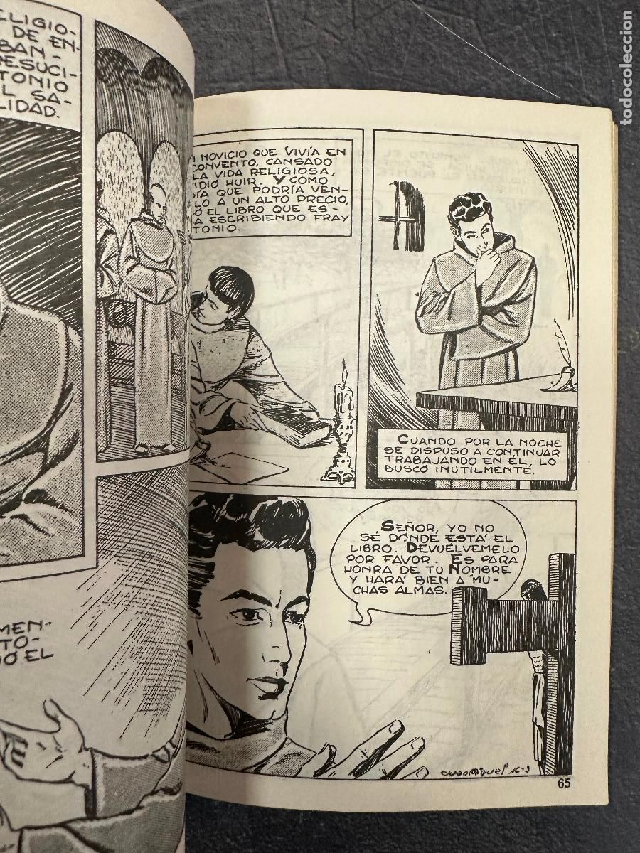 Libros de segunda mano: VIDA DE SAN ANTONIO DE PADUA - EN COMIC - Foto 2