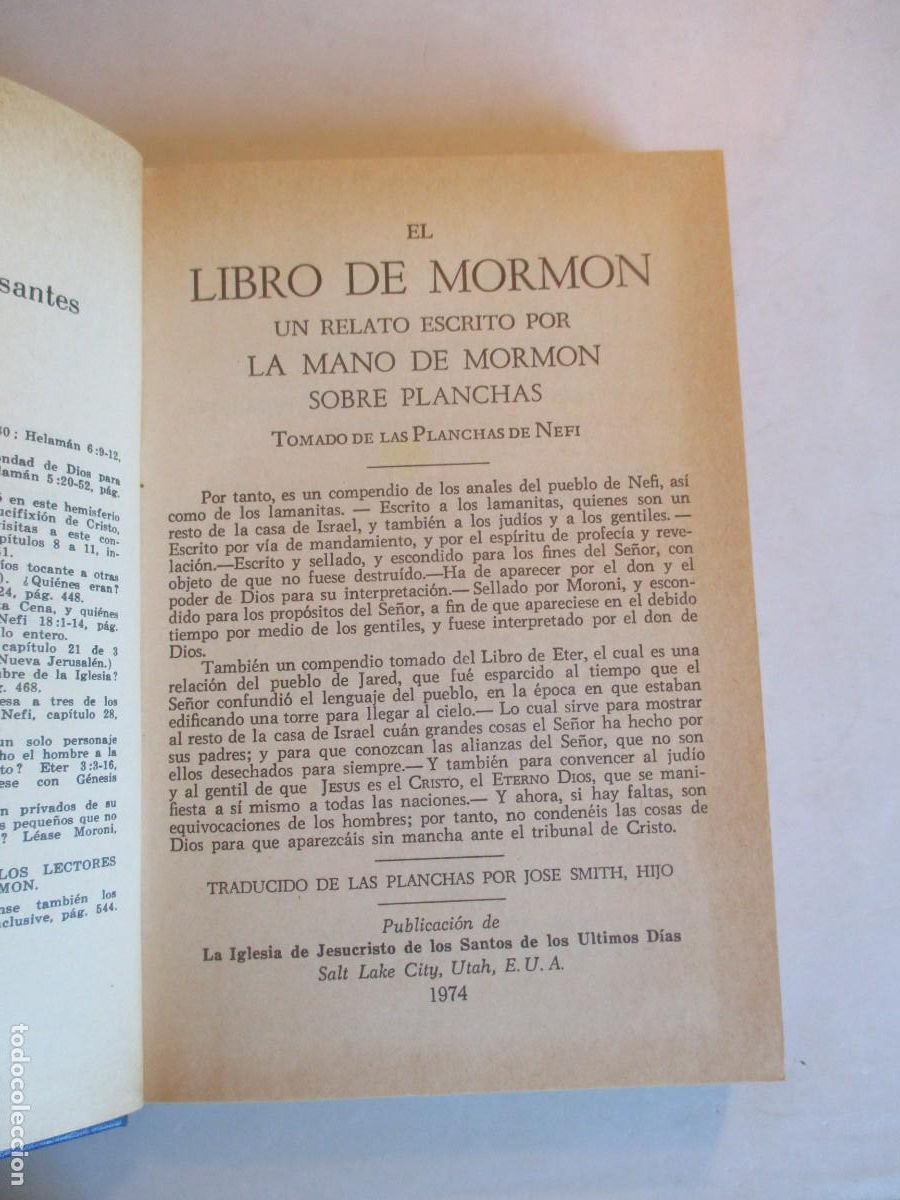 Libros de segunda mano: El libro del Morm&oacute;n W33952 - Foto 2