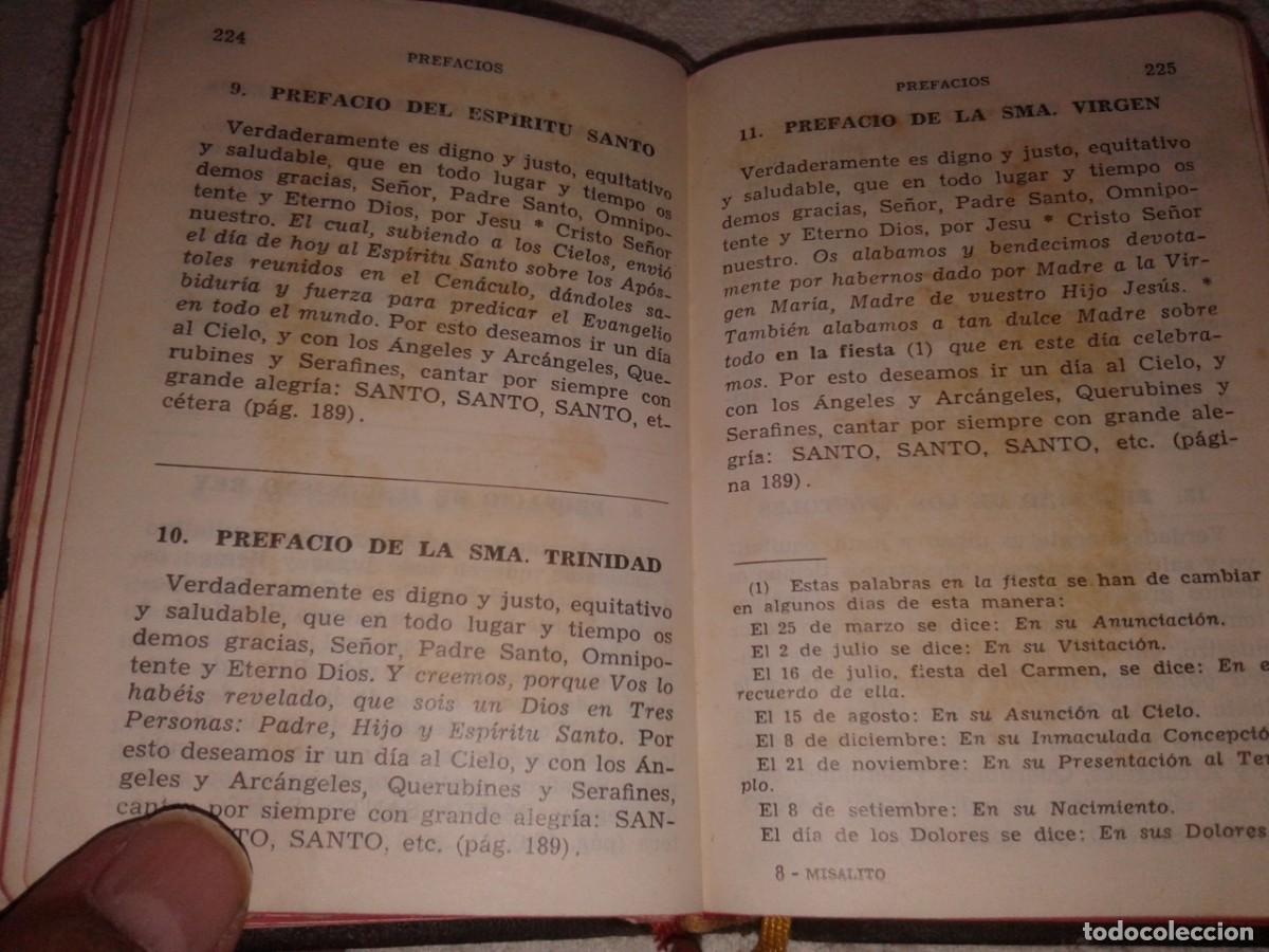 Libros de segunda mano: MISALITO REGINA, LUIS RIBERA, 1962, B19 - Foto 9