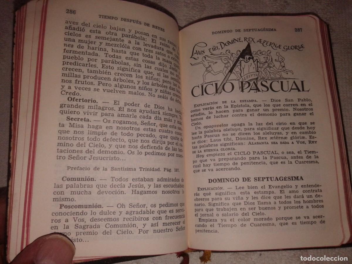 Libros de segunda mano: MISALITO REGINA, LUIS RIBERA, 1962, B19 - Foto 10