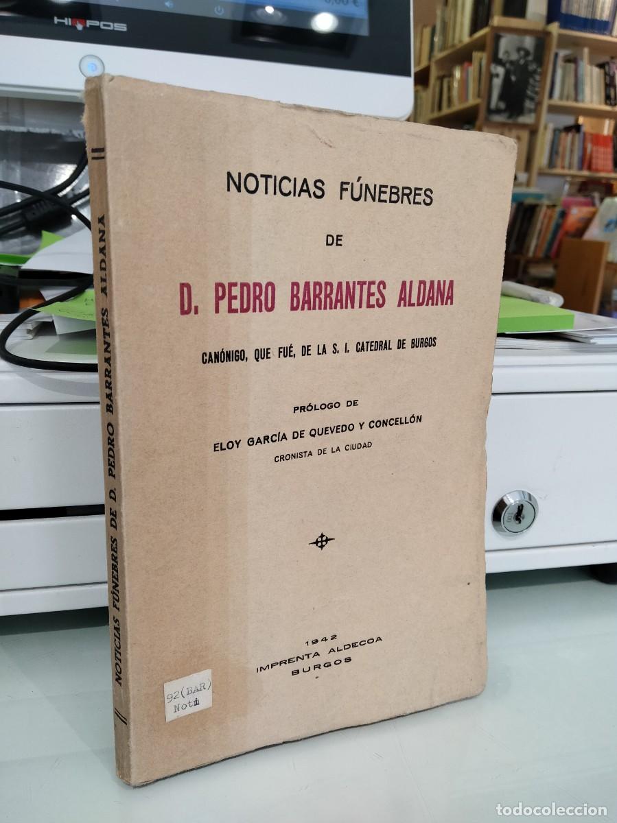 Second hand books: Noticia F&uacute;nebres de D. Pedro Barrantes Aldana