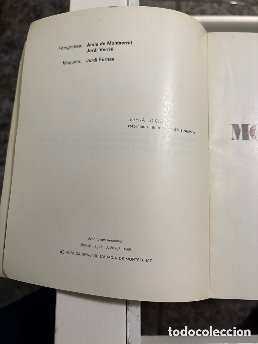 Libros de segunda mano: Qu&egrave; &eacute;s Montserrat - a&ntilde;o 1969 - Foto 3