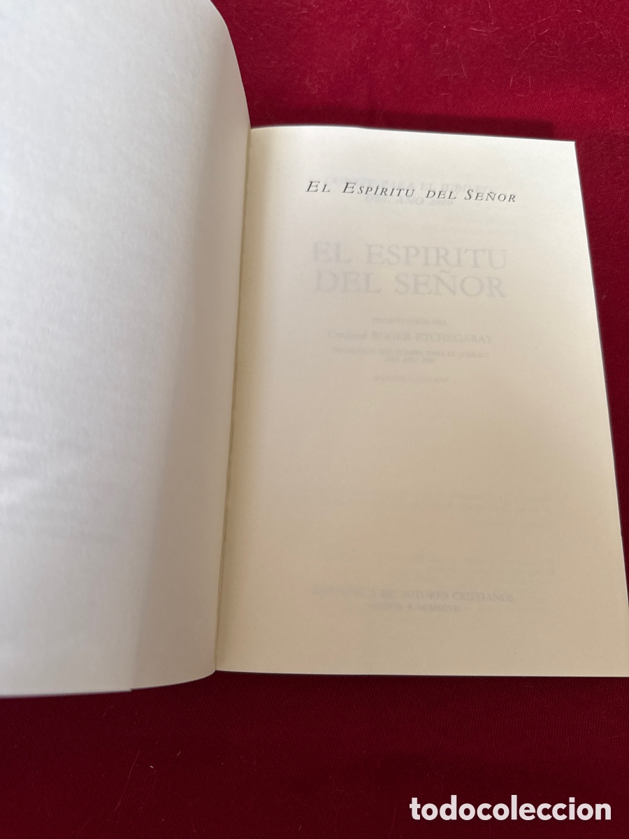 Libros de segunda mano: El Esp&iacute;ritu del Se&ntilde;or. Comit&eacute; para el Jubileo del A&ntilde;o 2000. - Foto 5