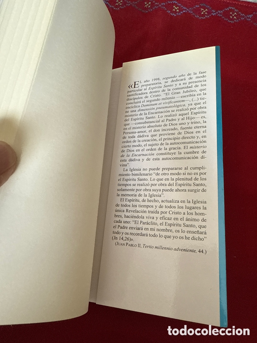 Libros de segunda mano: El Esp&iacute;ritu del Se&ntilde;or. Comit&eacute; para el Jubileo del A&ntilde;o 2000. - Foto 9