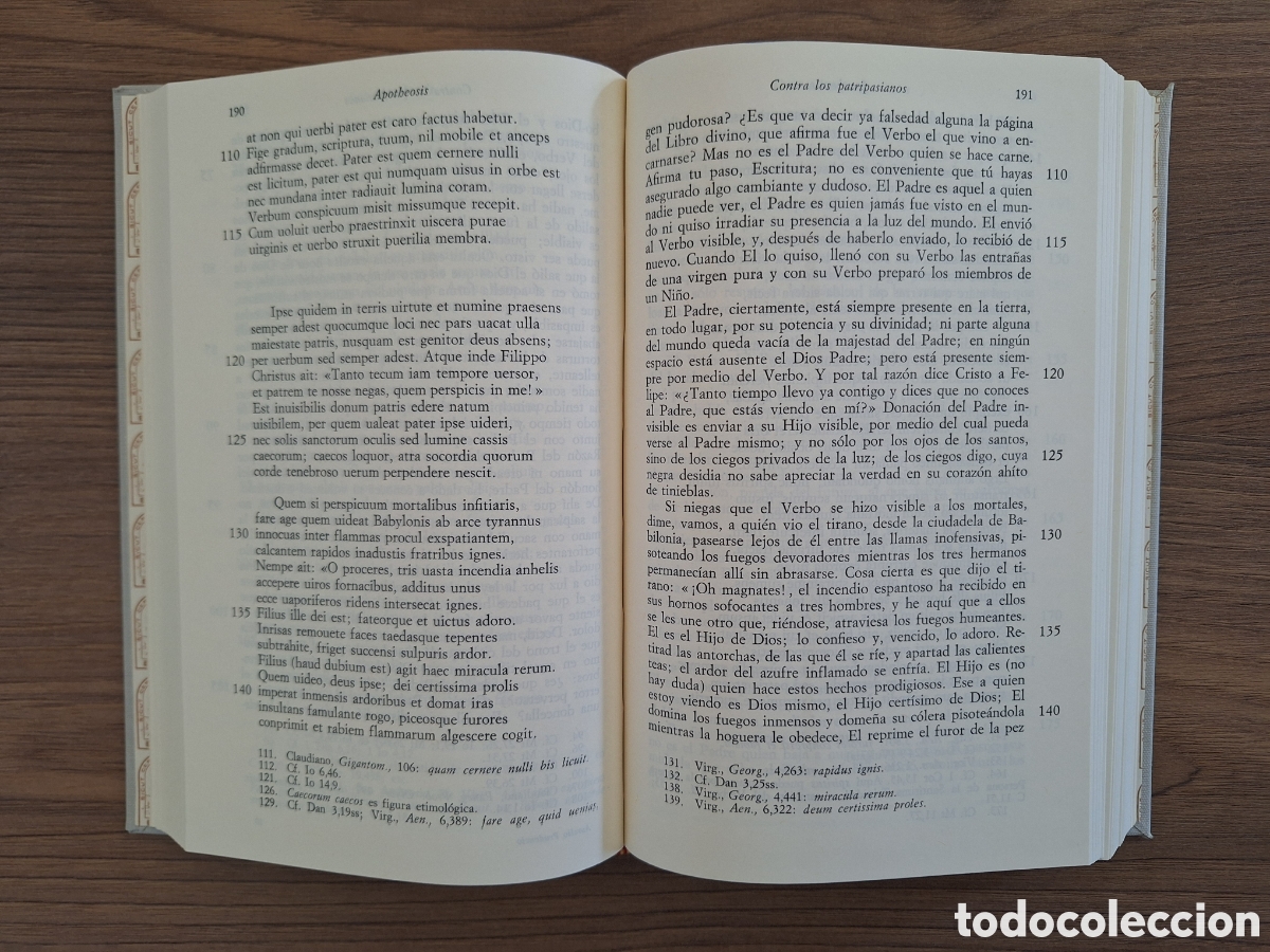 Libros de segunda mano: AURELIO PRUDENCIO, Obras completas, edic bilingue - Foto 9