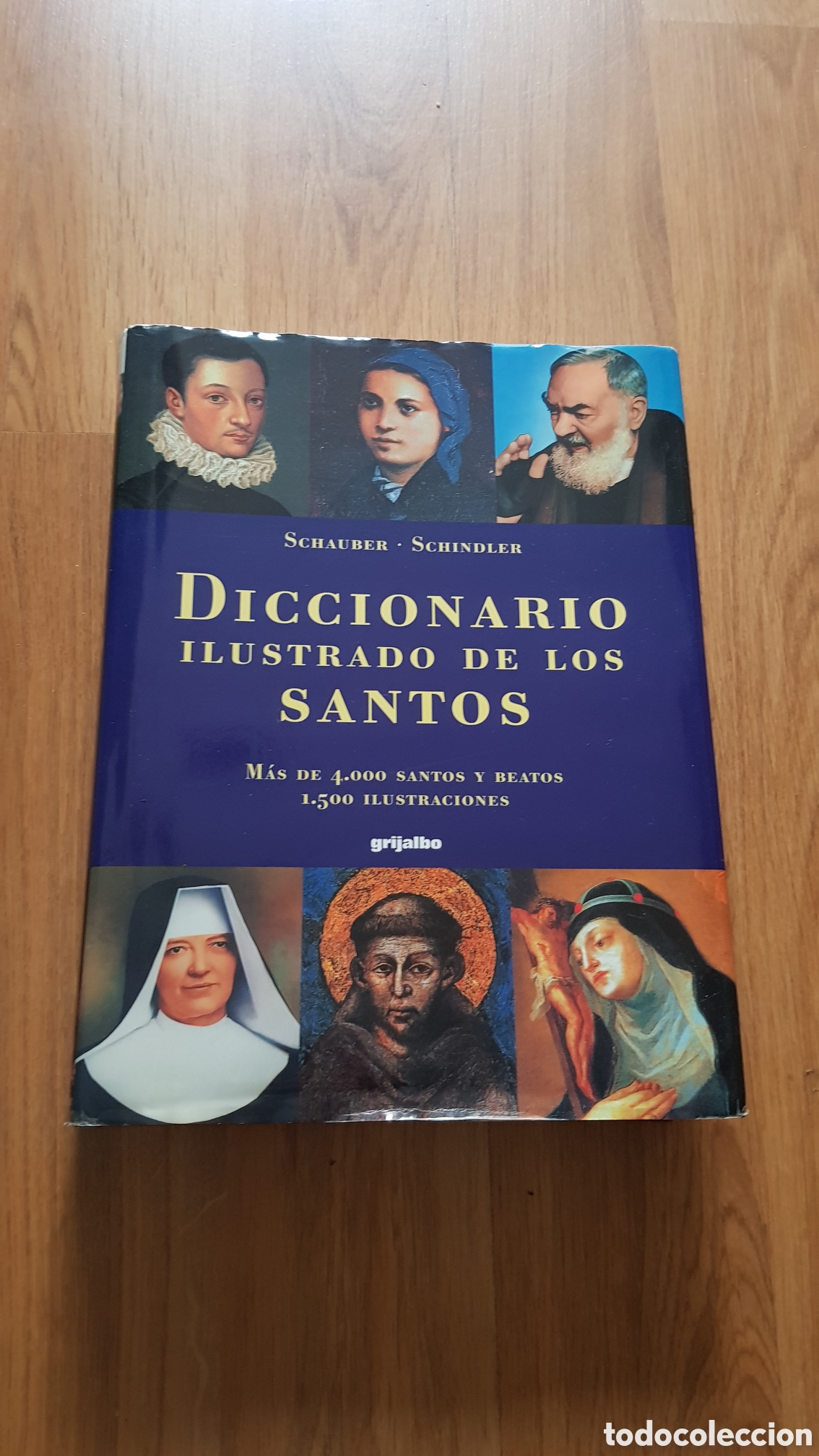 Libros de segunda mano: Diccionario ilustrado de los santos