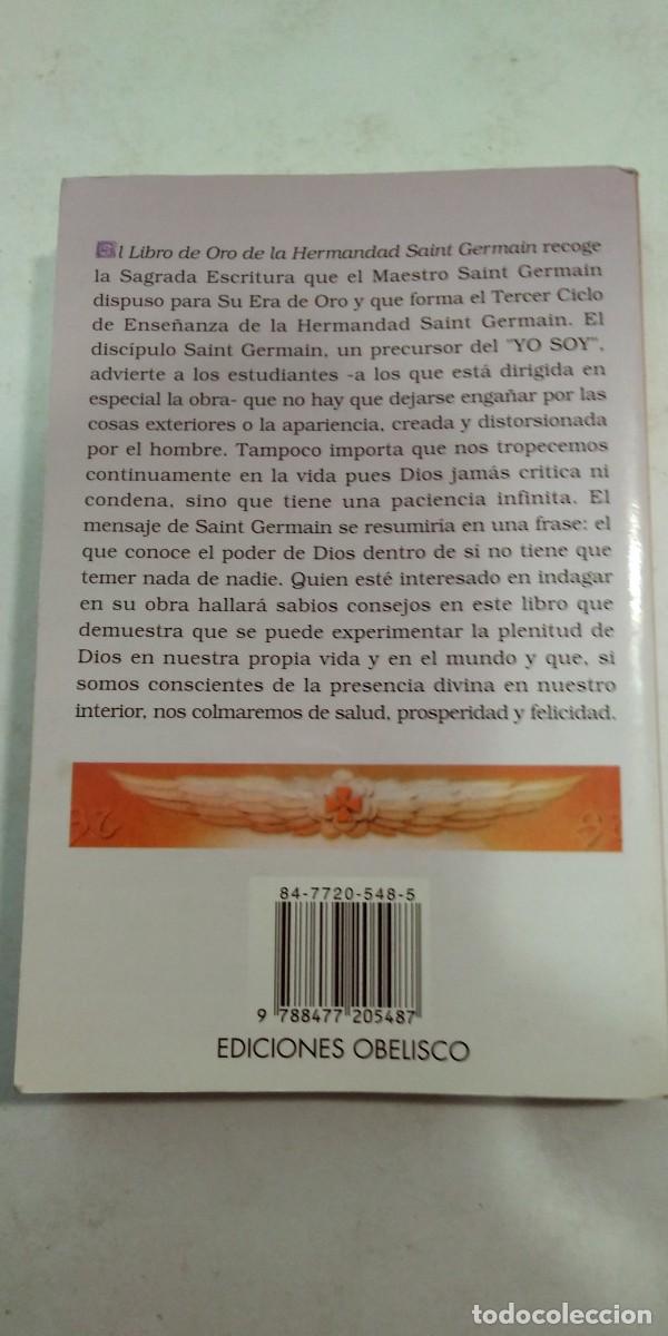 Libros de segunda mano: El libro de oro de la Hermandad de Saint Germain - Foto 2