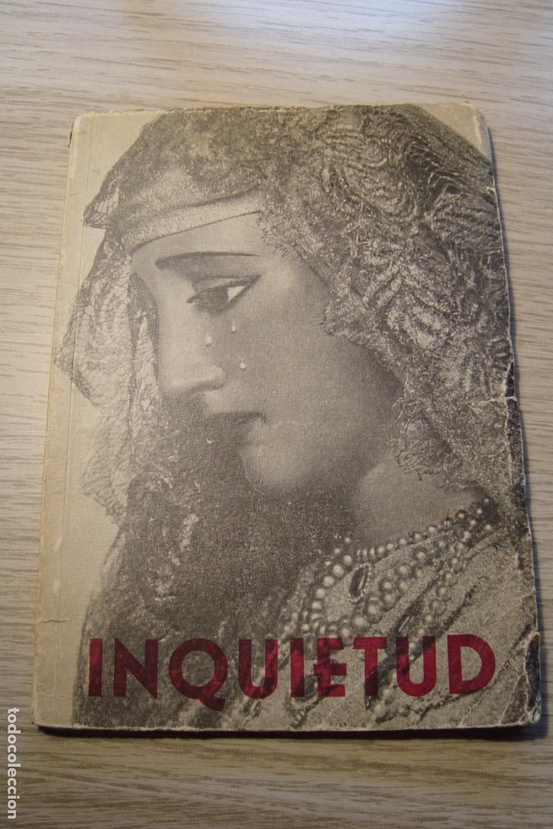 Libros de segunda mano: PROGRAMA SEMANA SANTA UTRERA SEVILLA 1961. INQUIETUD. GRAFICAS EL PASAJE