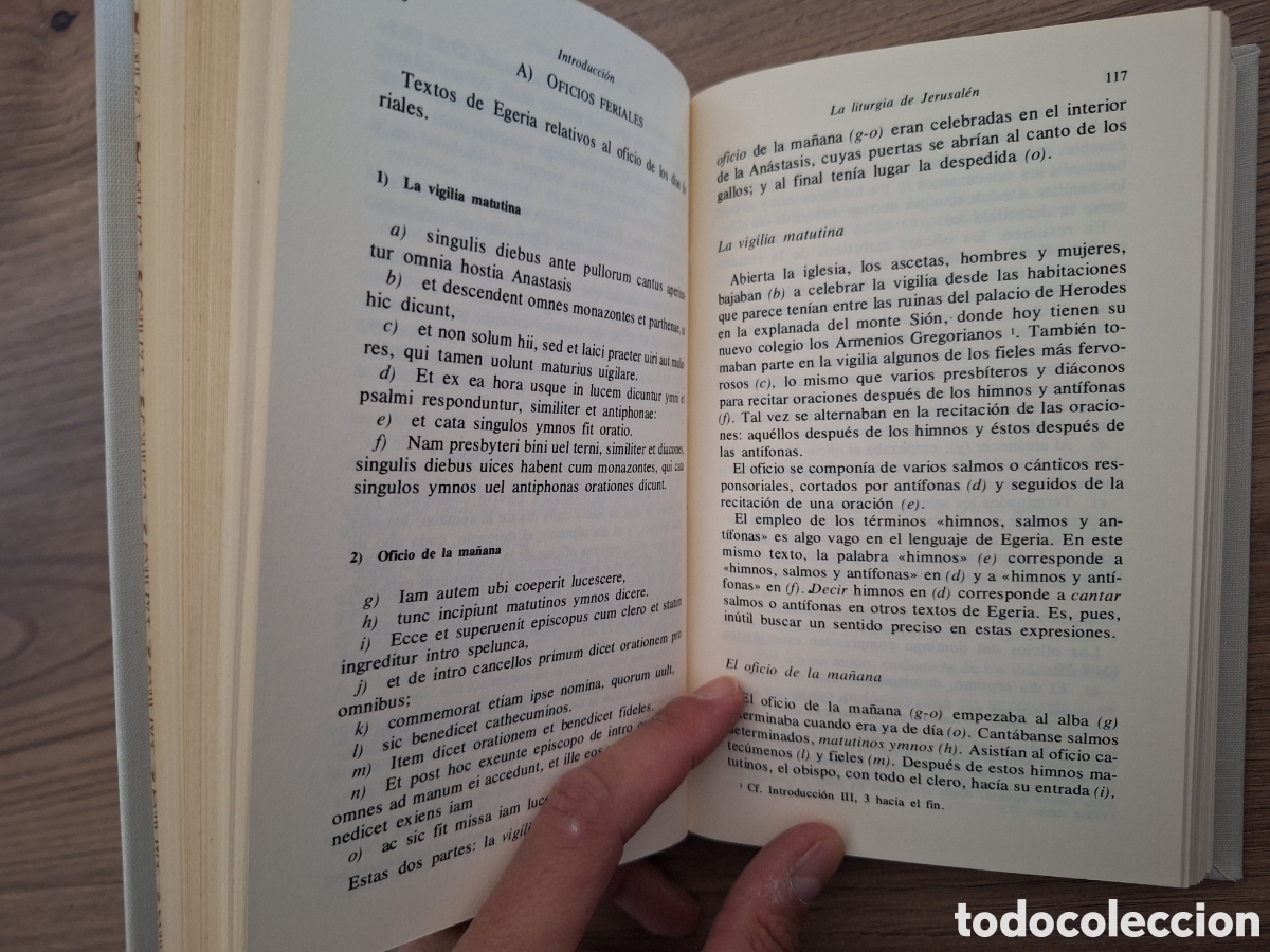 Libros de segunda mano: Itinerario de la Virgen Egeria (edic. bilingue) - Foto 6