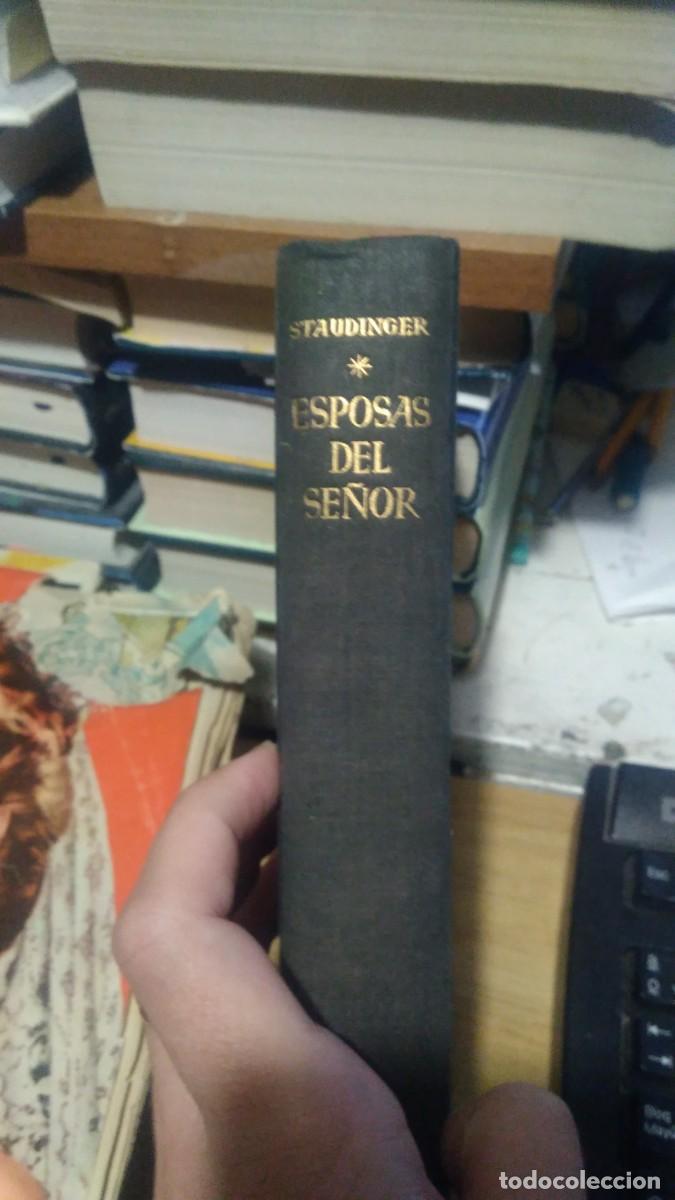 Libros de segunda mano: Esposas de se&ntilde;or -Staudinger. Editorial Herder - Foto 2