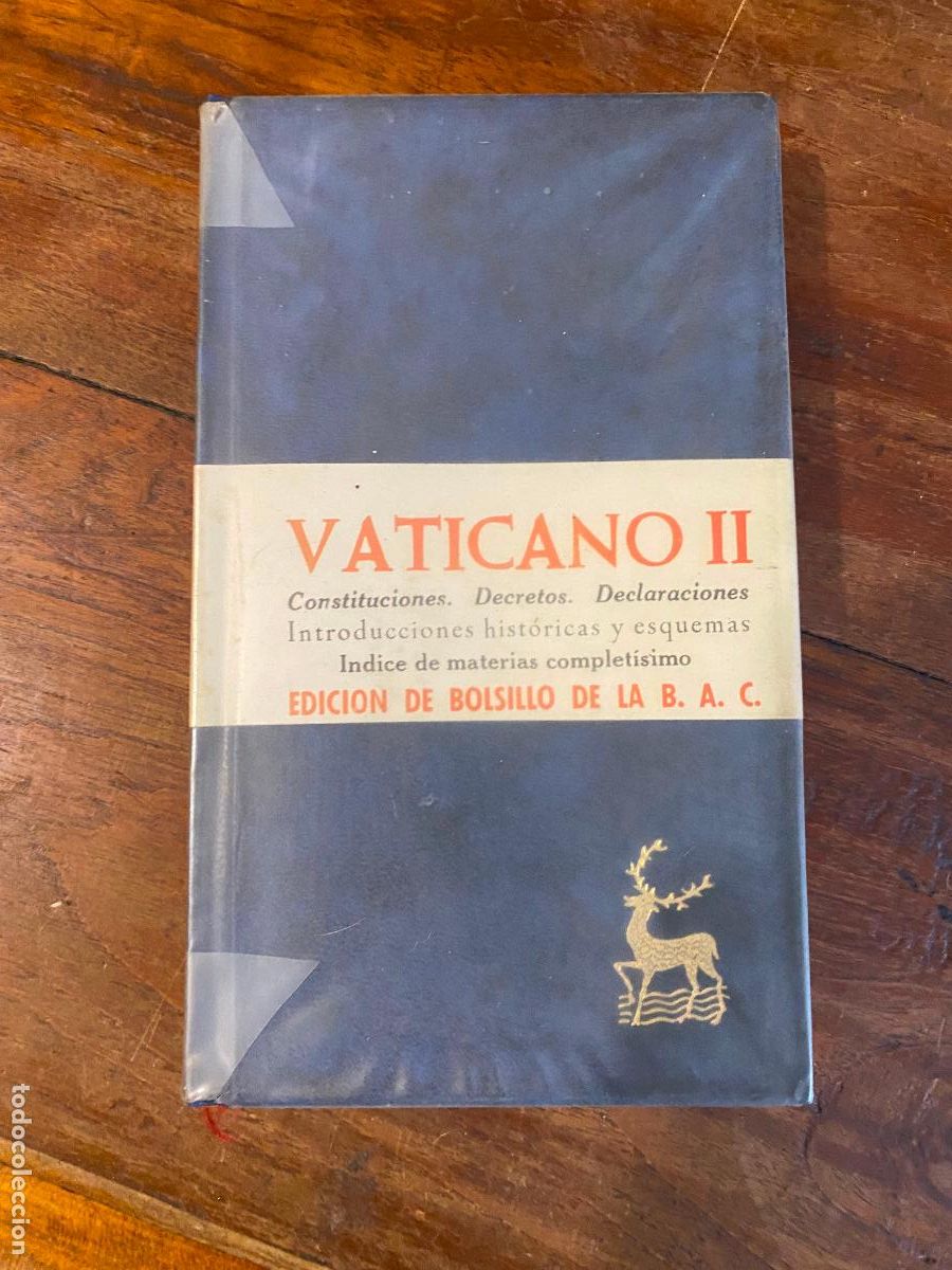 Libros de segunda mano: DOCUMENTOS DEL VATICANO II. CONSTITUCIONES, DECRETOS, DECLARACIONES. BAC - Foto 1