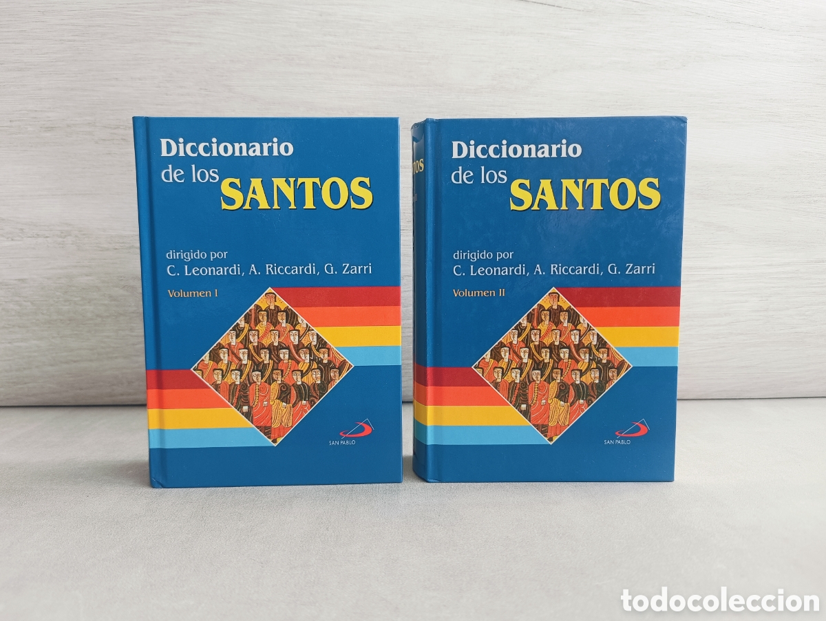 Gebrauchte B&uuml;cher: DICCIONARIO DE LOS SANTOS. C. LEONARDI, A. RICCARDI, G. ZARRI. 2 Vol&uacute;menes.