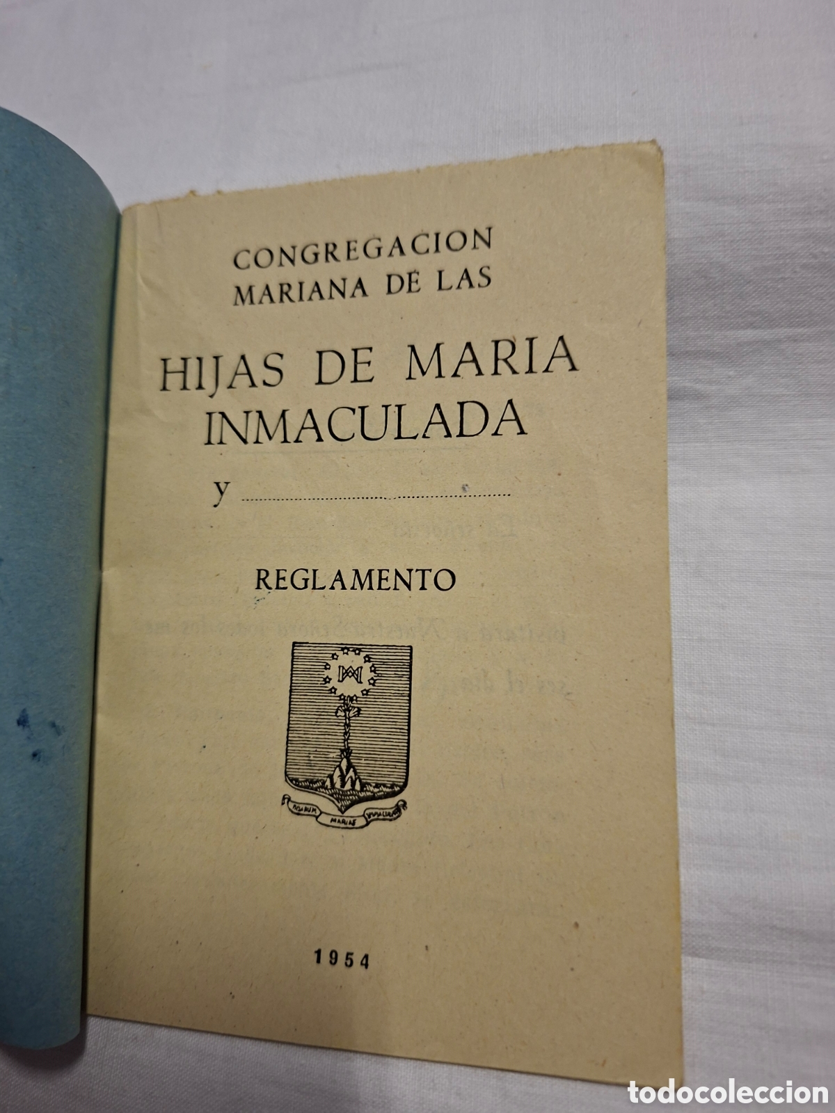 Libros de segunda mano: REGLAMENTO HIJAS DE MARIA INMACULADA 1954 - Foto 2