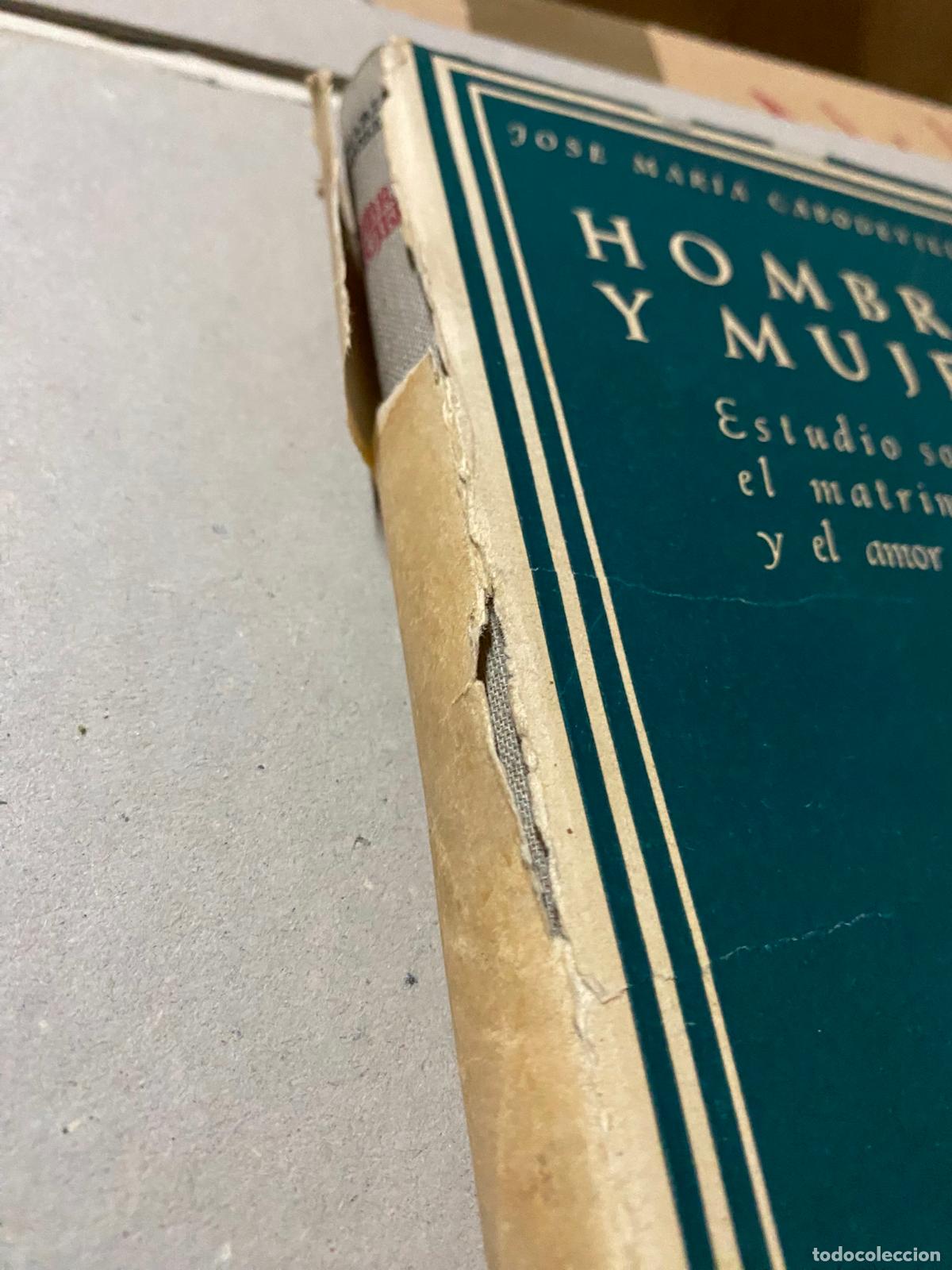 Libros de segunda mano: Hombre y mujer. Cabodevilla. BAC - Foto 3